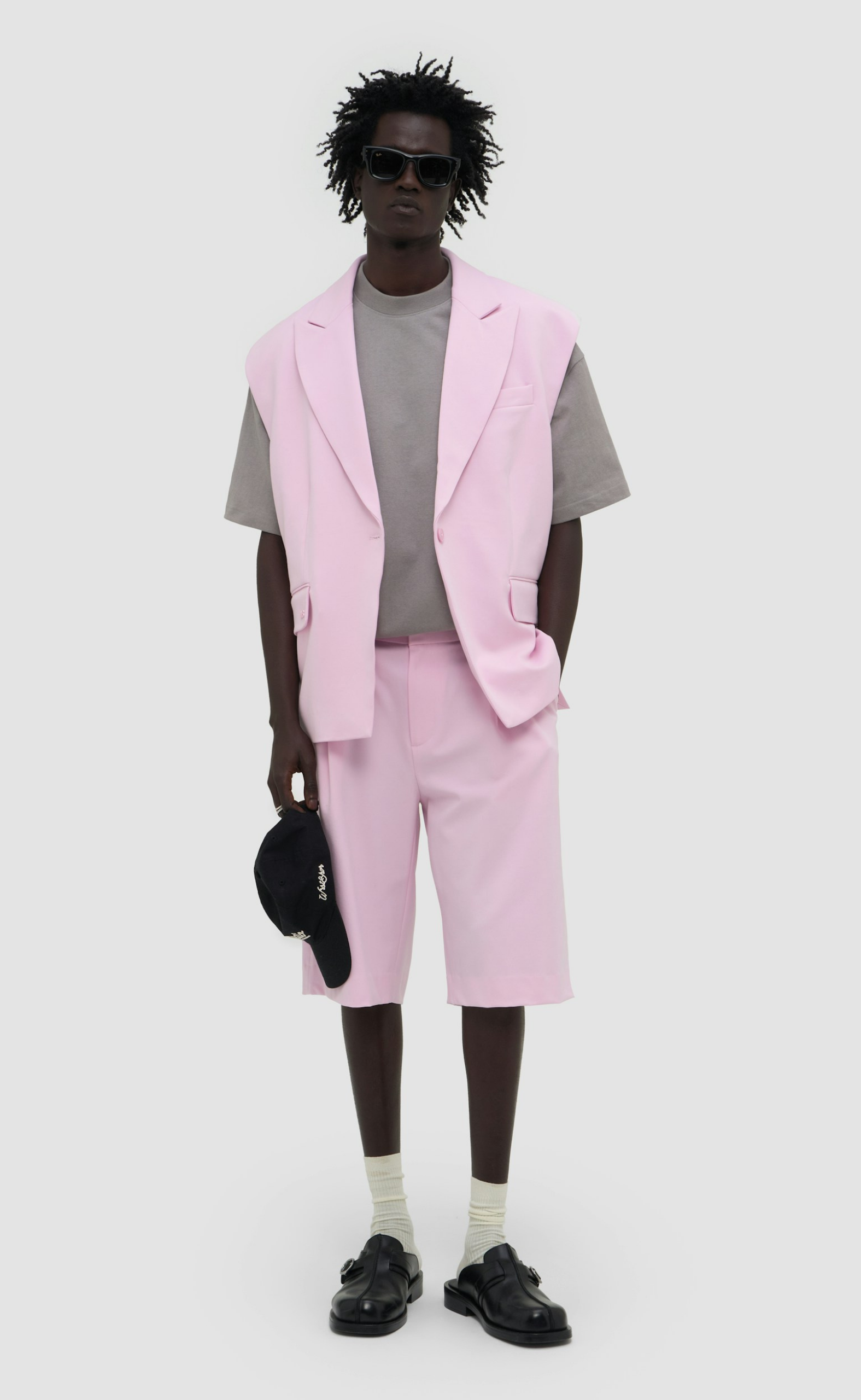 DORIAN PINK TULLE SHORTS