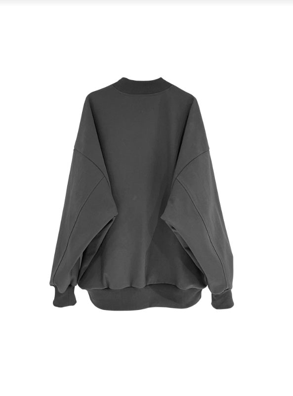 BASALT GREY FLEXTER SWEATER