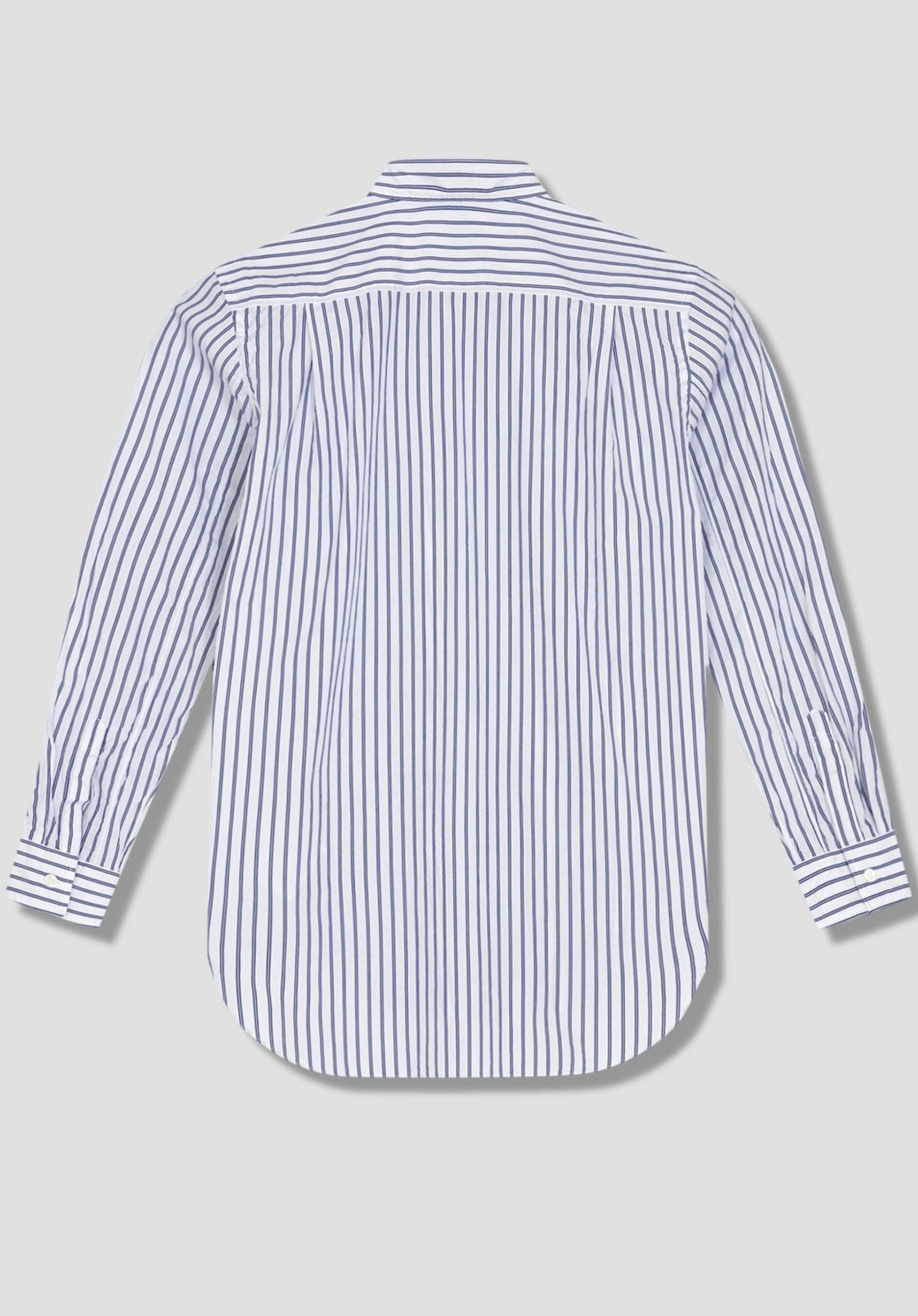 LIGHT BLUE Play Comme des Garacons Striped Shirt