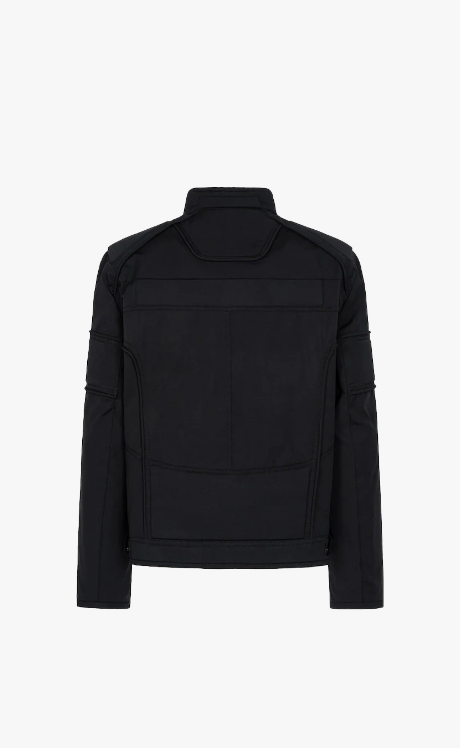 PADDED RACER BLACK JACKET