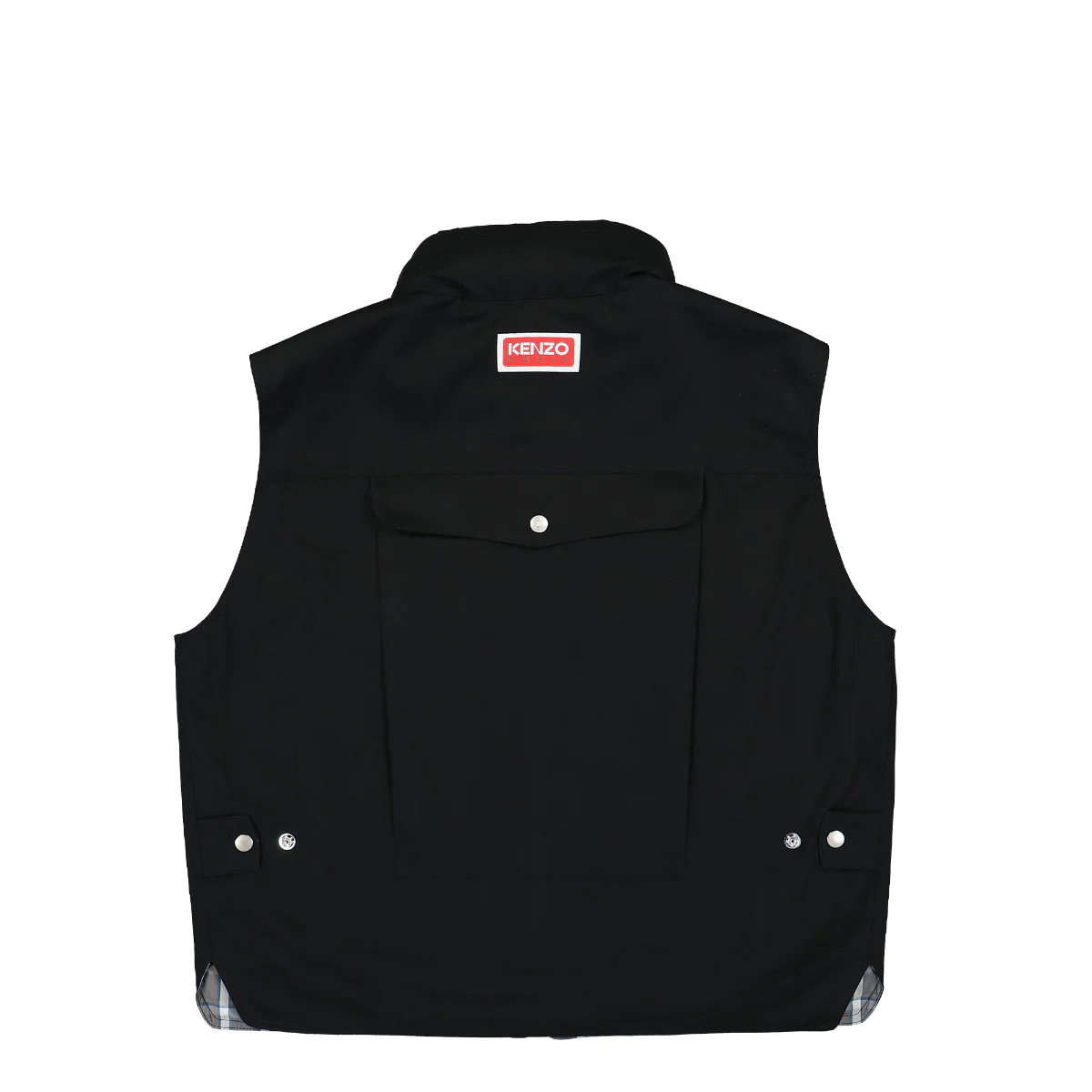 BLACK VEST BLACK TACTICAL GILET
