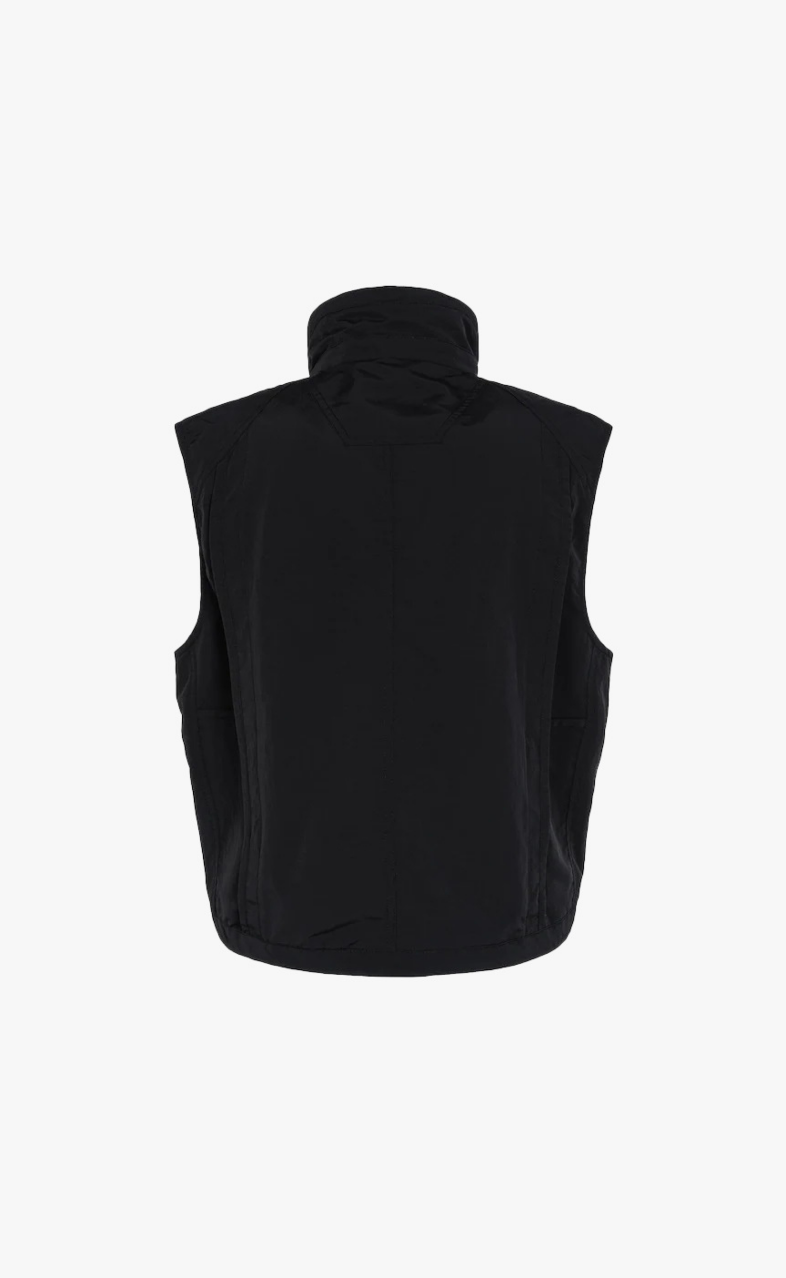 NYLON POCKET COVER BLACK VEST