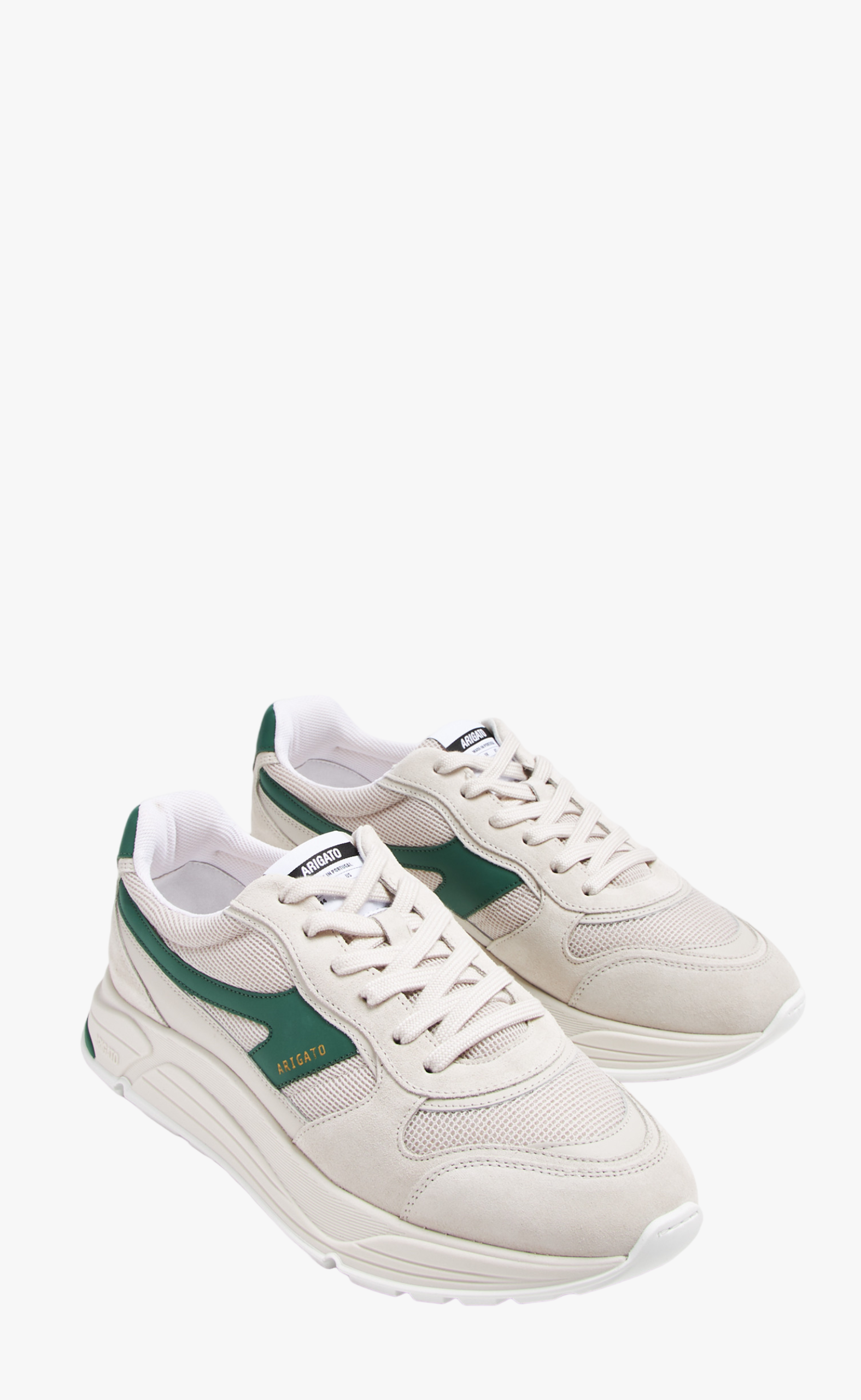 RUSH-A BEIGE GREEN SNEAKER