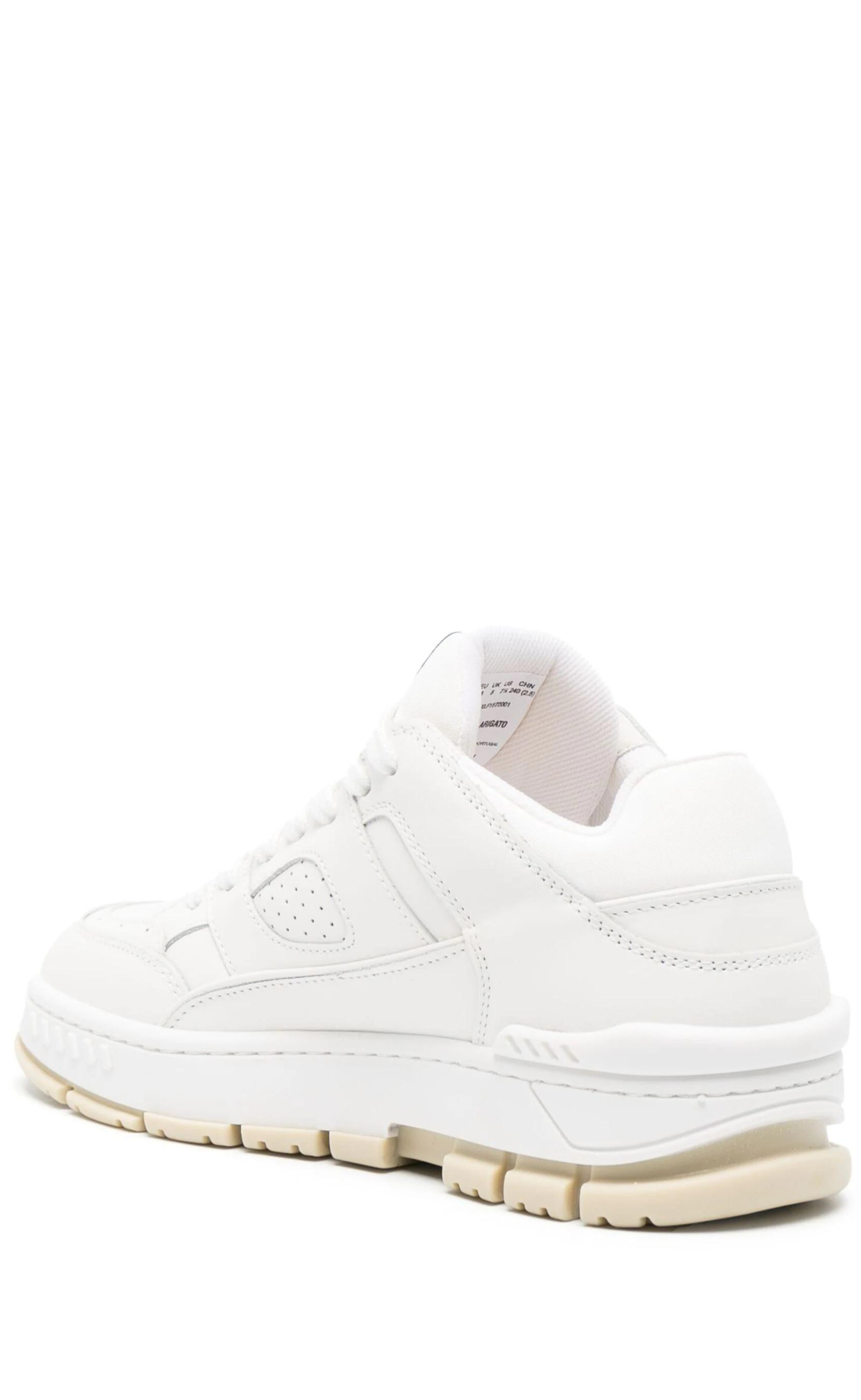 AREA LO WHITE BEIGE SNEAKER WOMANS