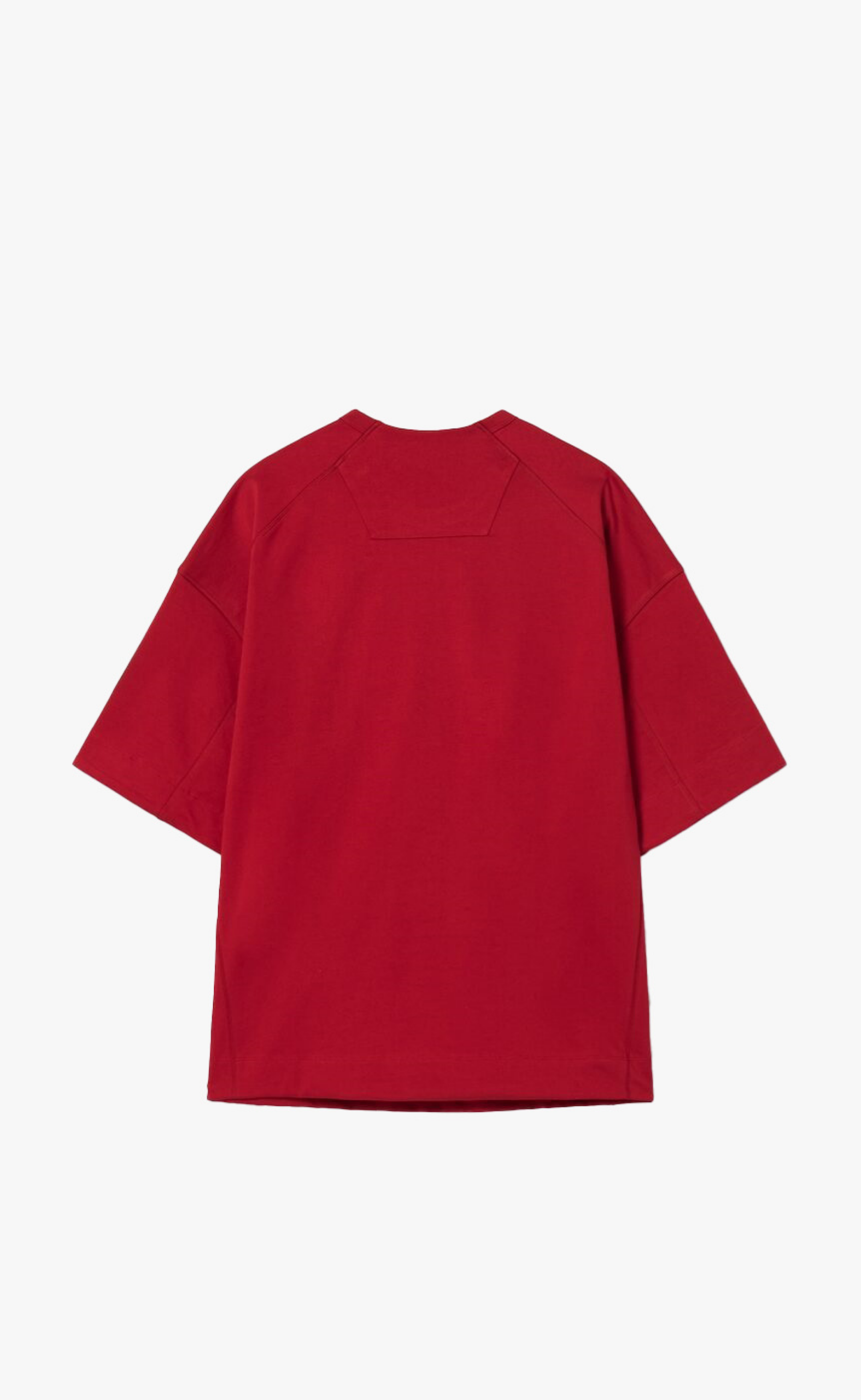 OVER FIT RED T-SHIRT