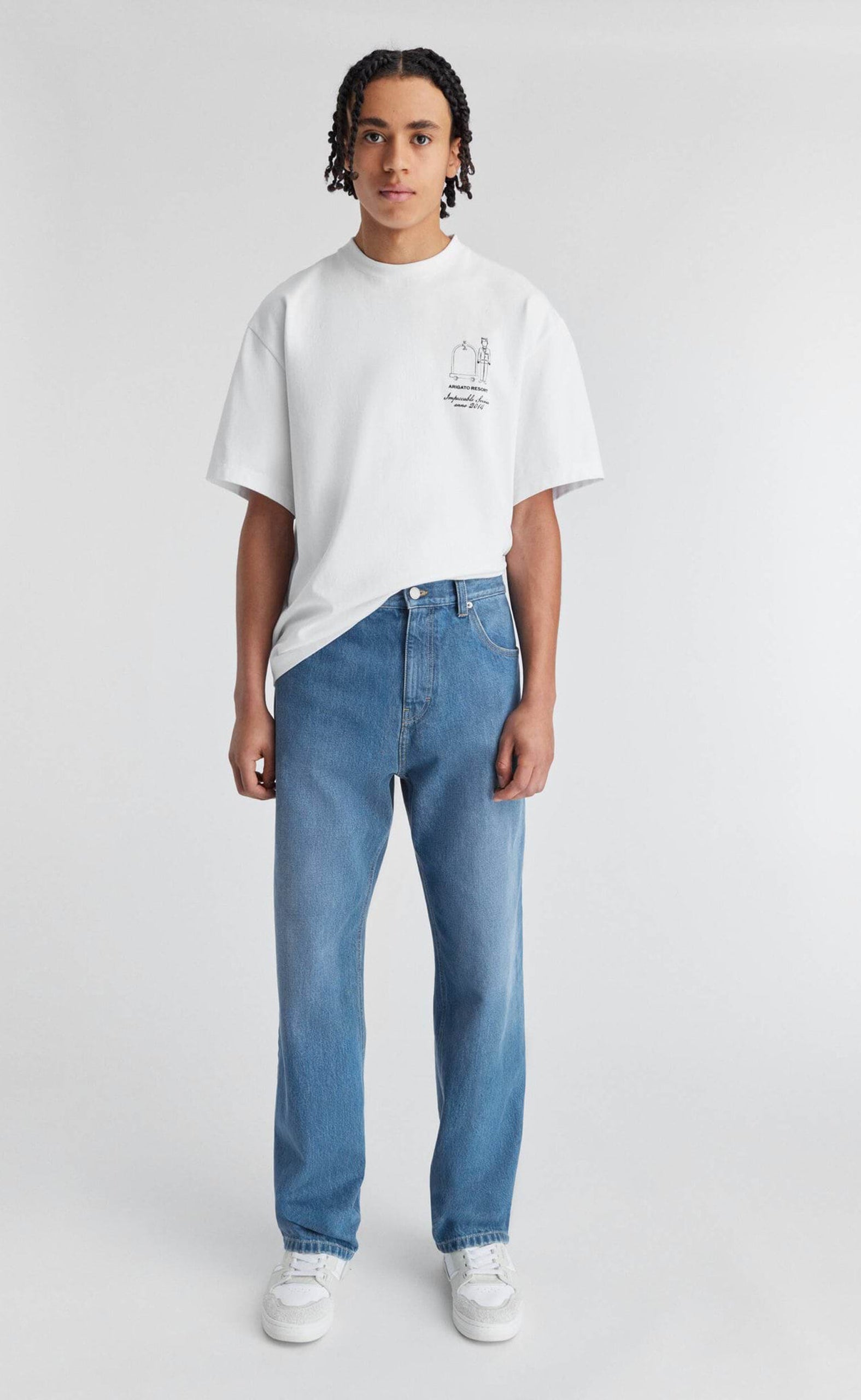 ZINE ARIGATO MID BLUE JEANS