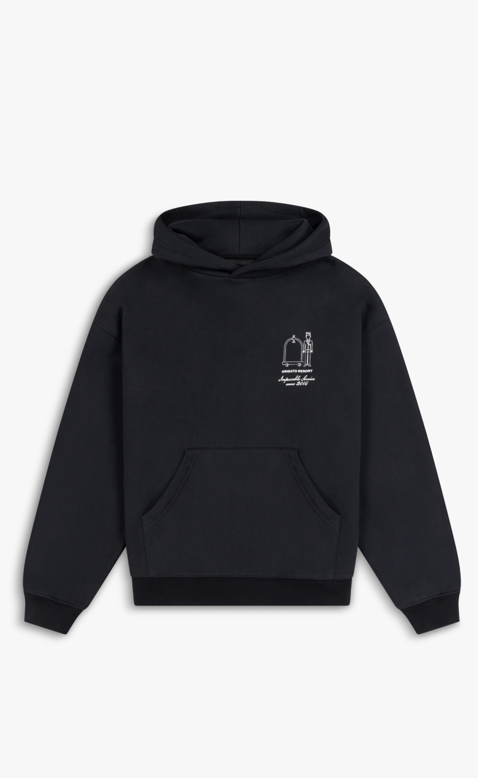 RESORT BLACK HOODIE
