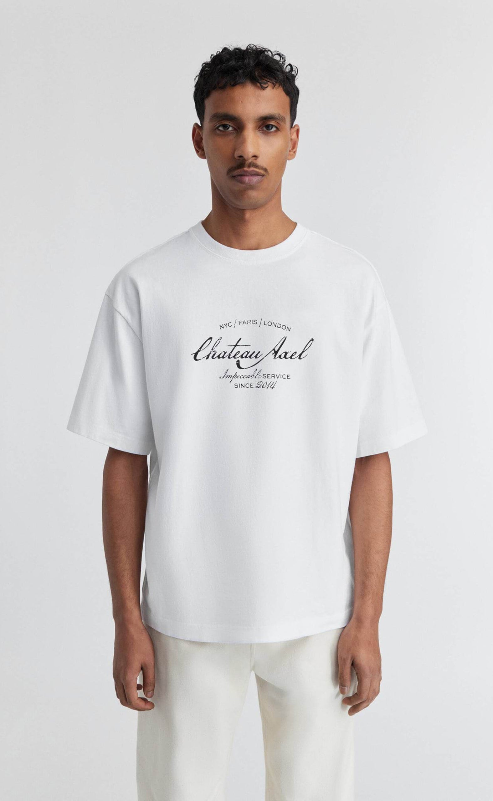 CHÂTEAU AXEL WHITE T-SHIRT
