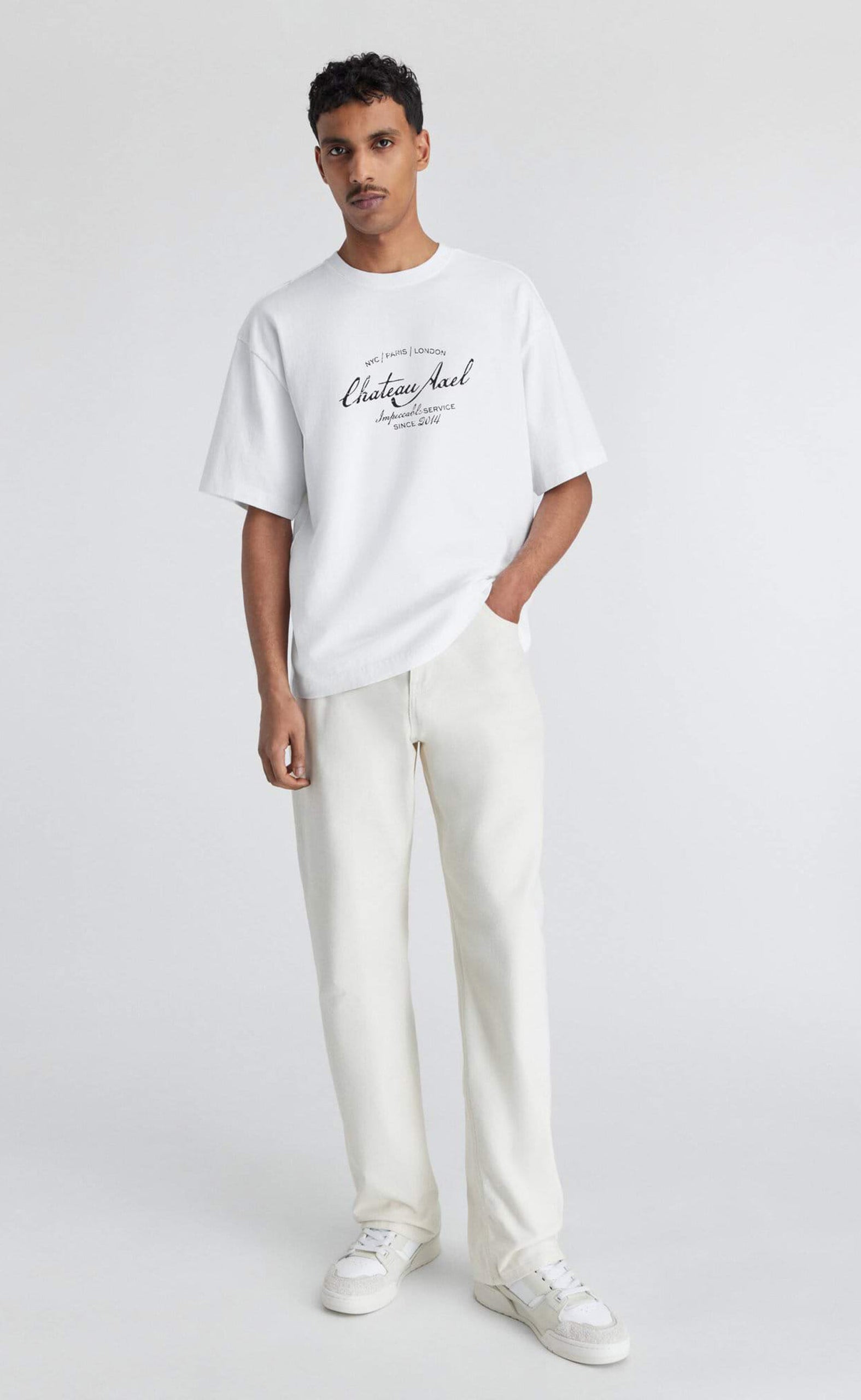 CHÂTEAU AXEL WHITE T-SHIRT