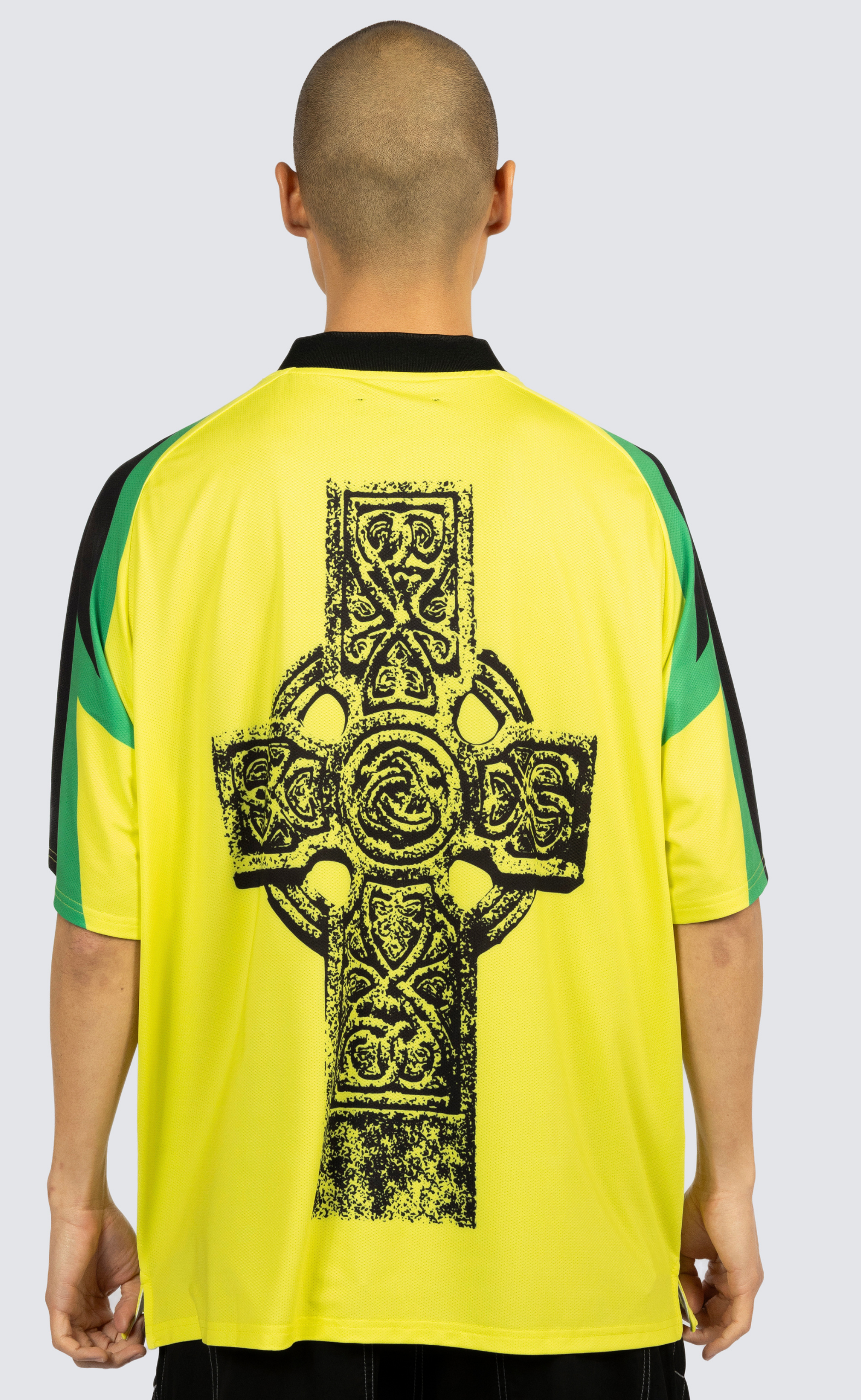 MIND SOCCER JERSEY LIME T-SHIRT
