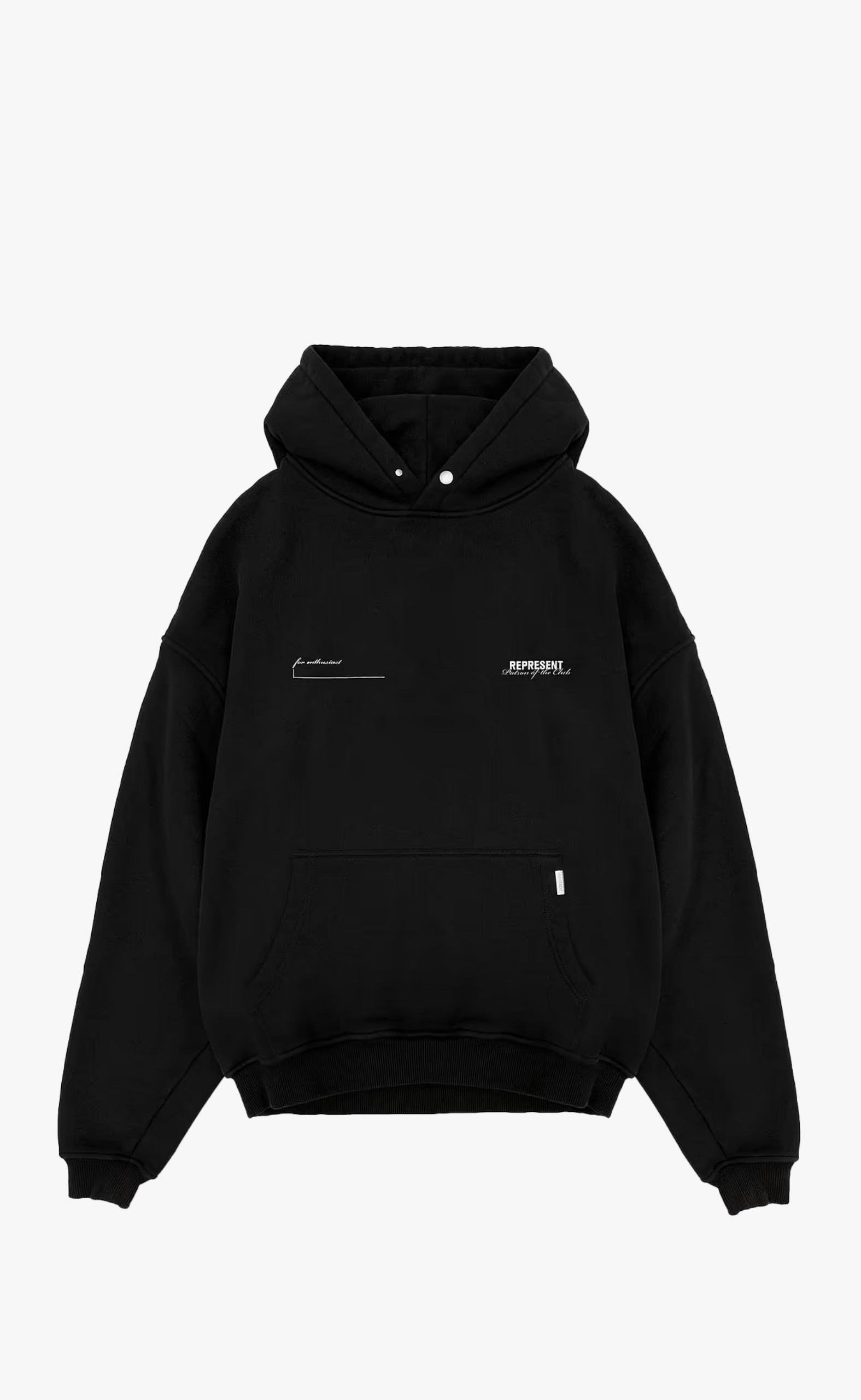 PATRON OF THE CLUB BLACK HOODIE