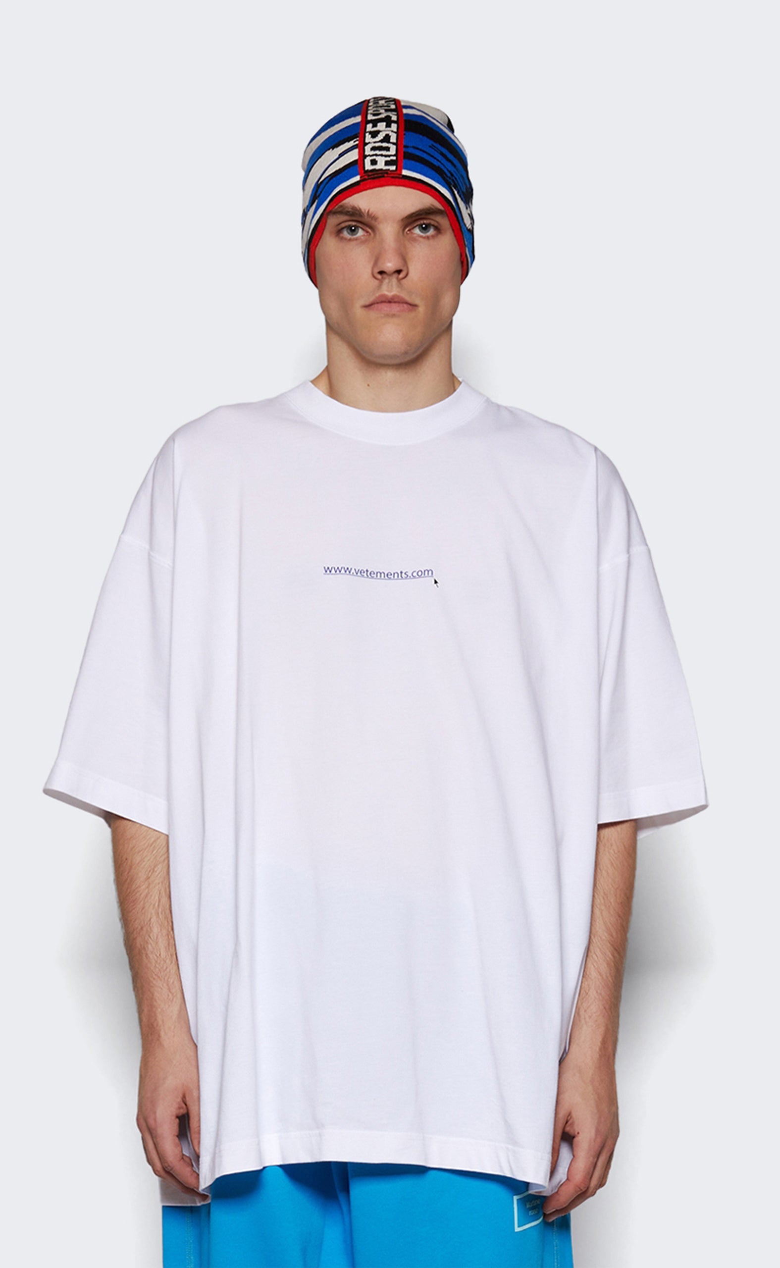 WEBSITE LOGO WHITE T-SHIRT