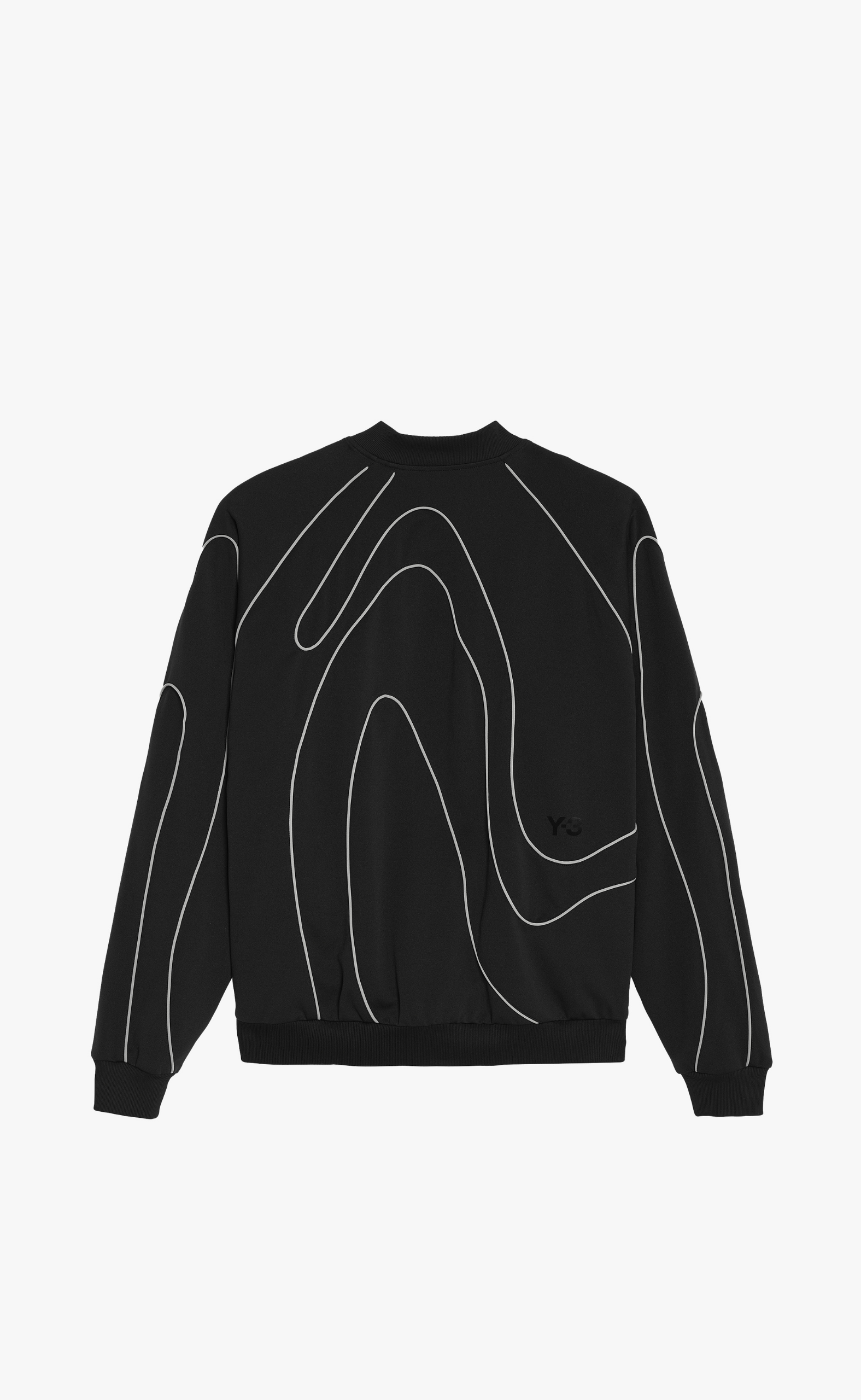 M TRACK BLACK CREWNECK