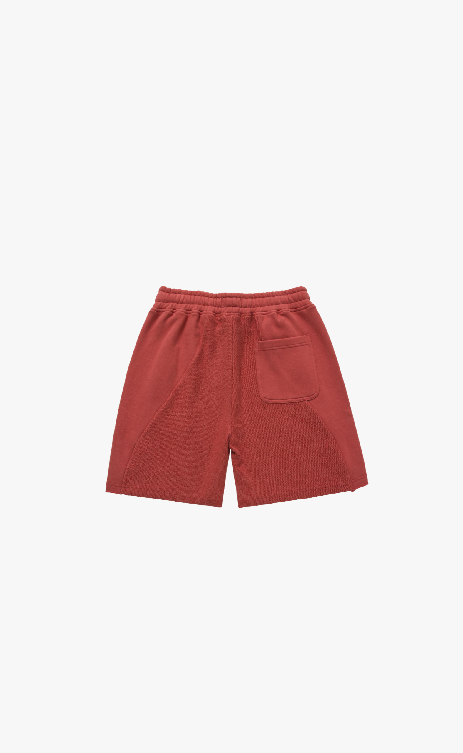 PANEL TERRY BRICK SHORTS