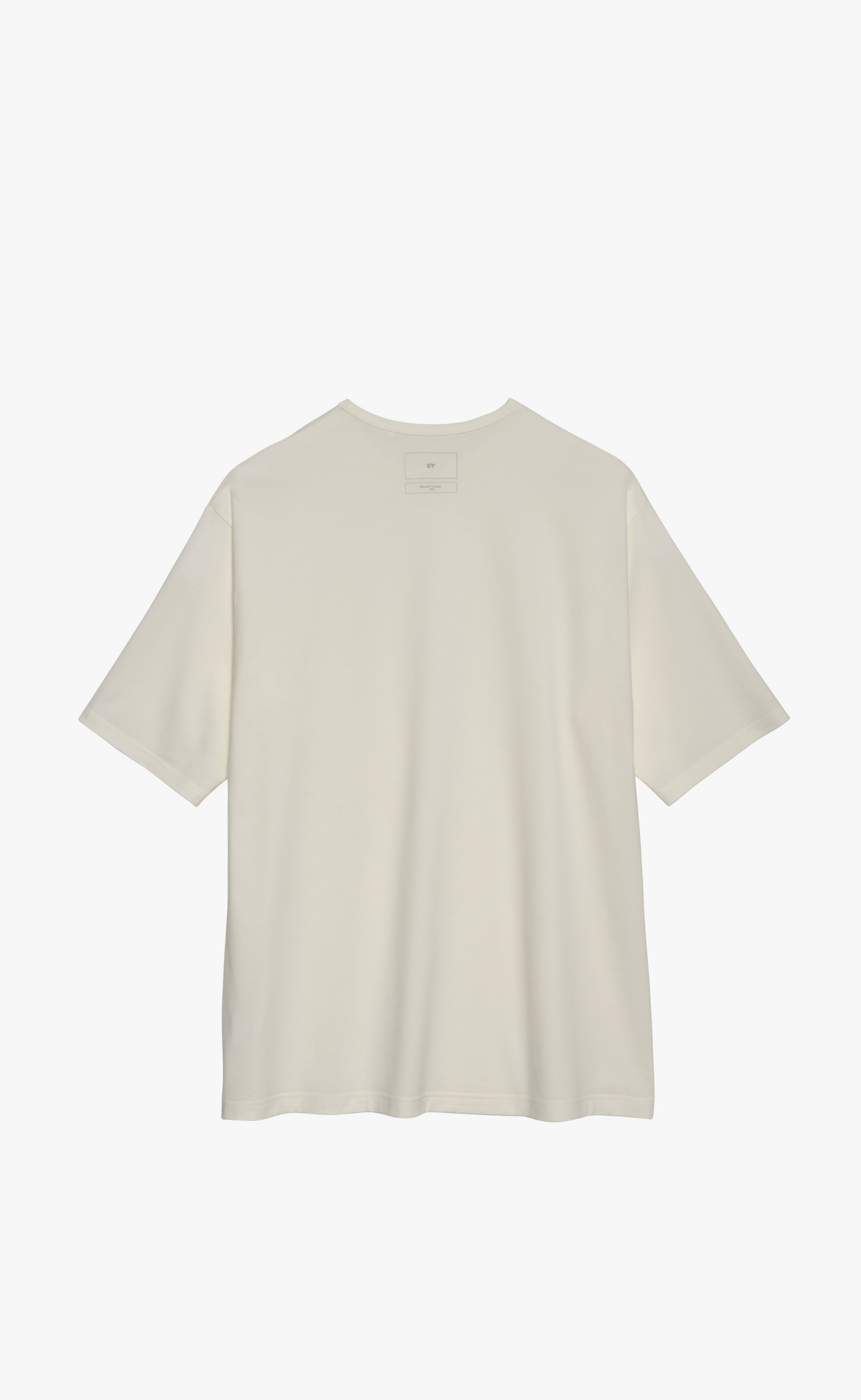 BOXY OFF WHITE T-SHIRT