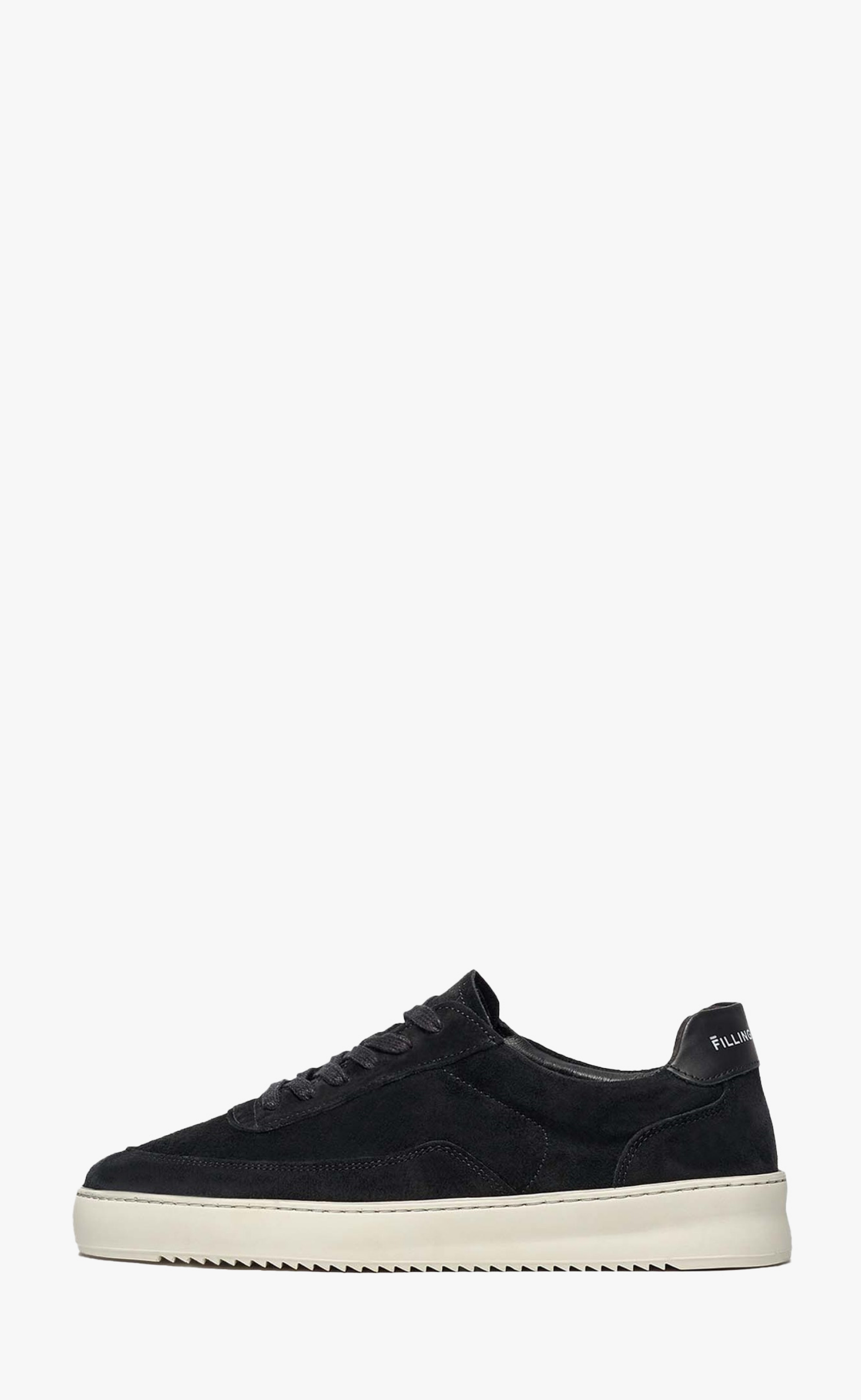 MONDO SUEDE ORGANIC BLACK SNEAKERS