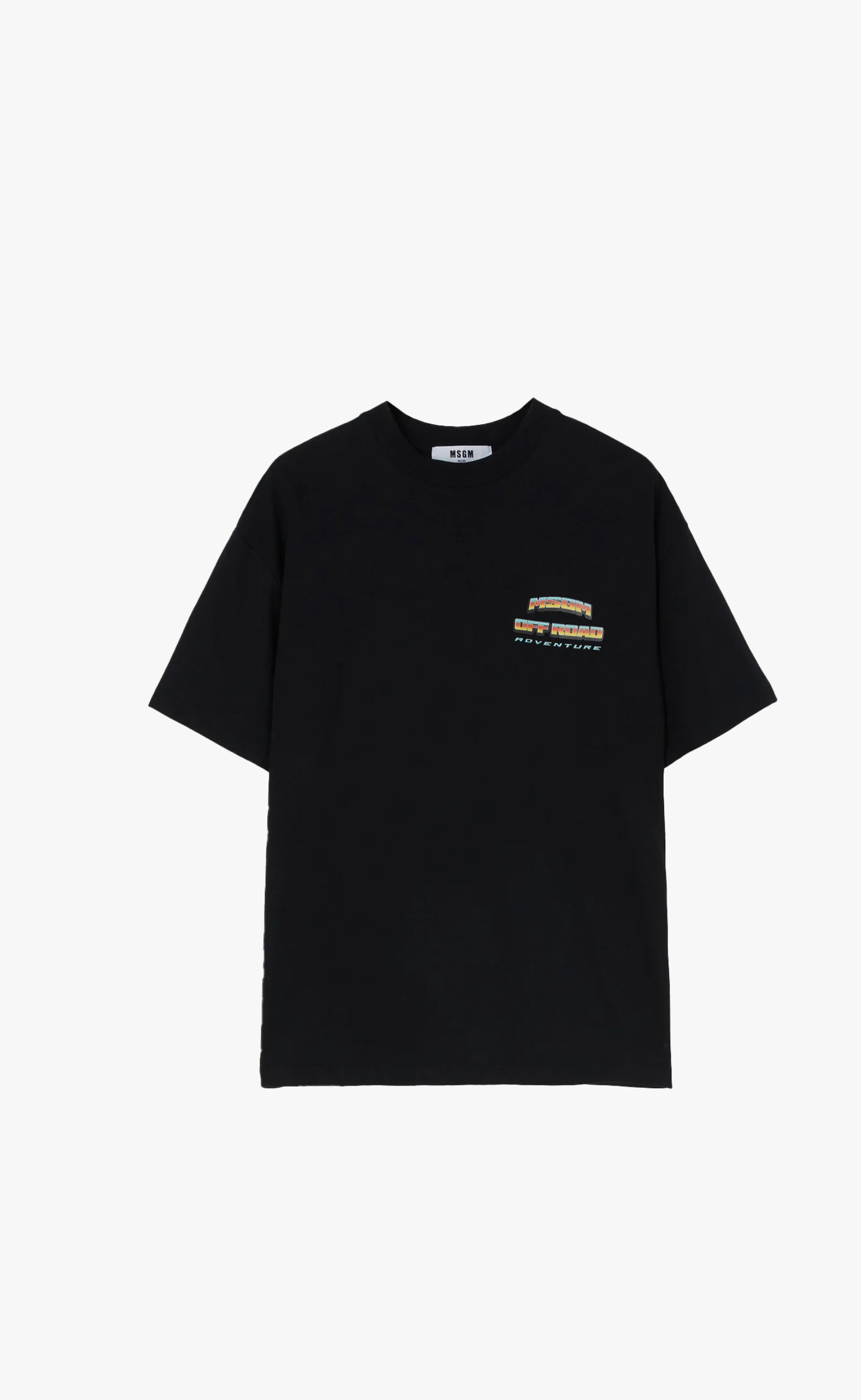 OFF ROAD ADVENTURE GRAPHIC BLACK T-SHIRT
