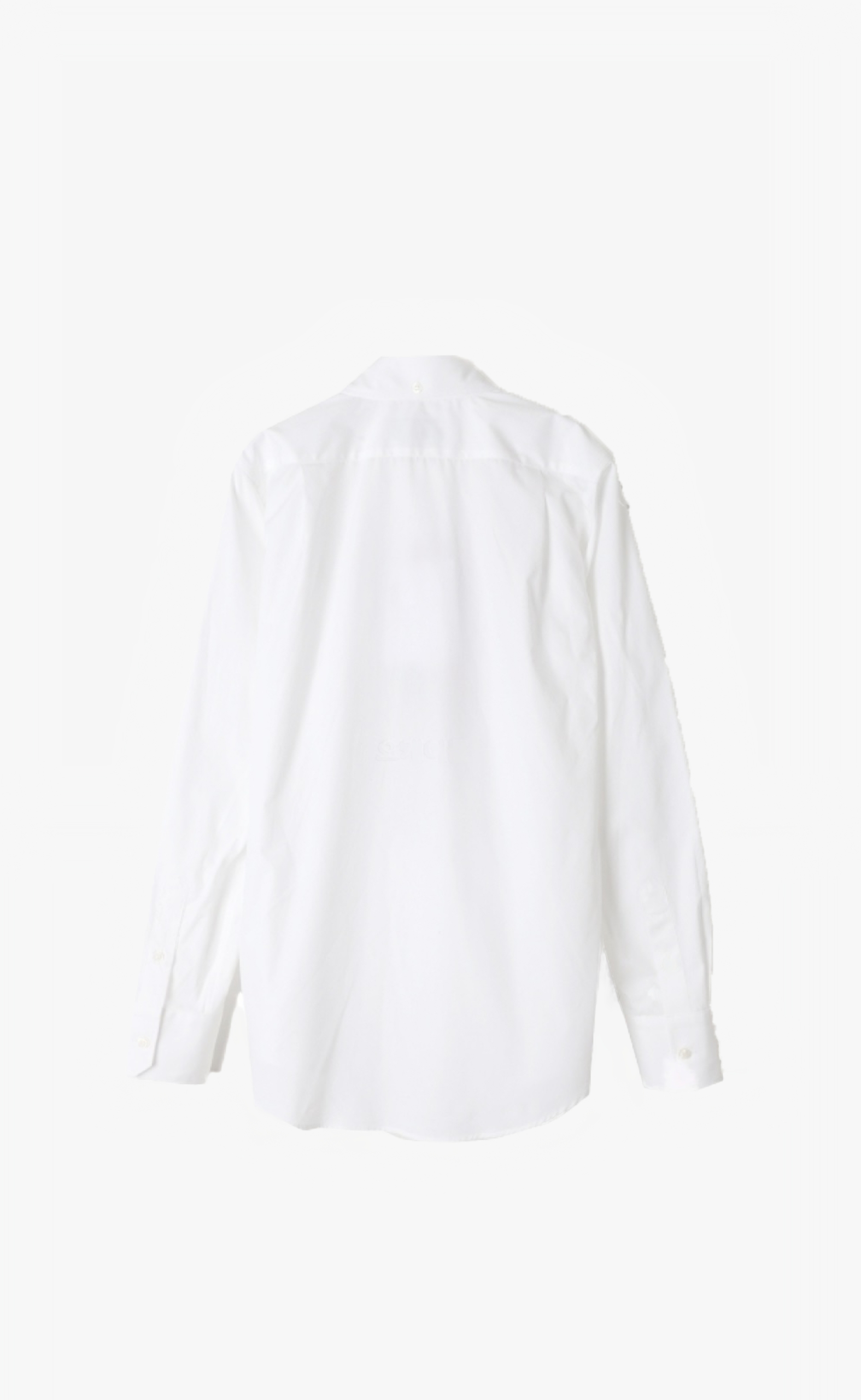 LOGO APPLIQUE WHITE SHIRT