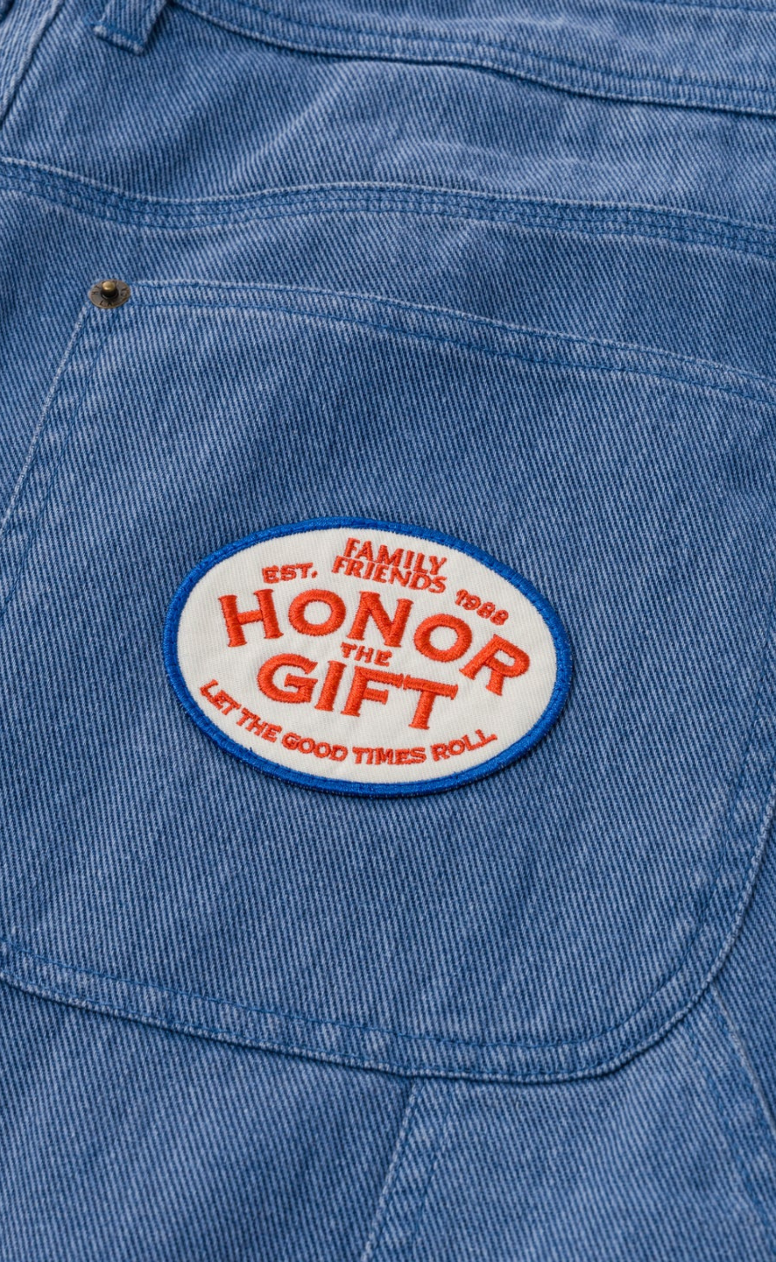 TWILL CARPENTER BLUE SHORTS