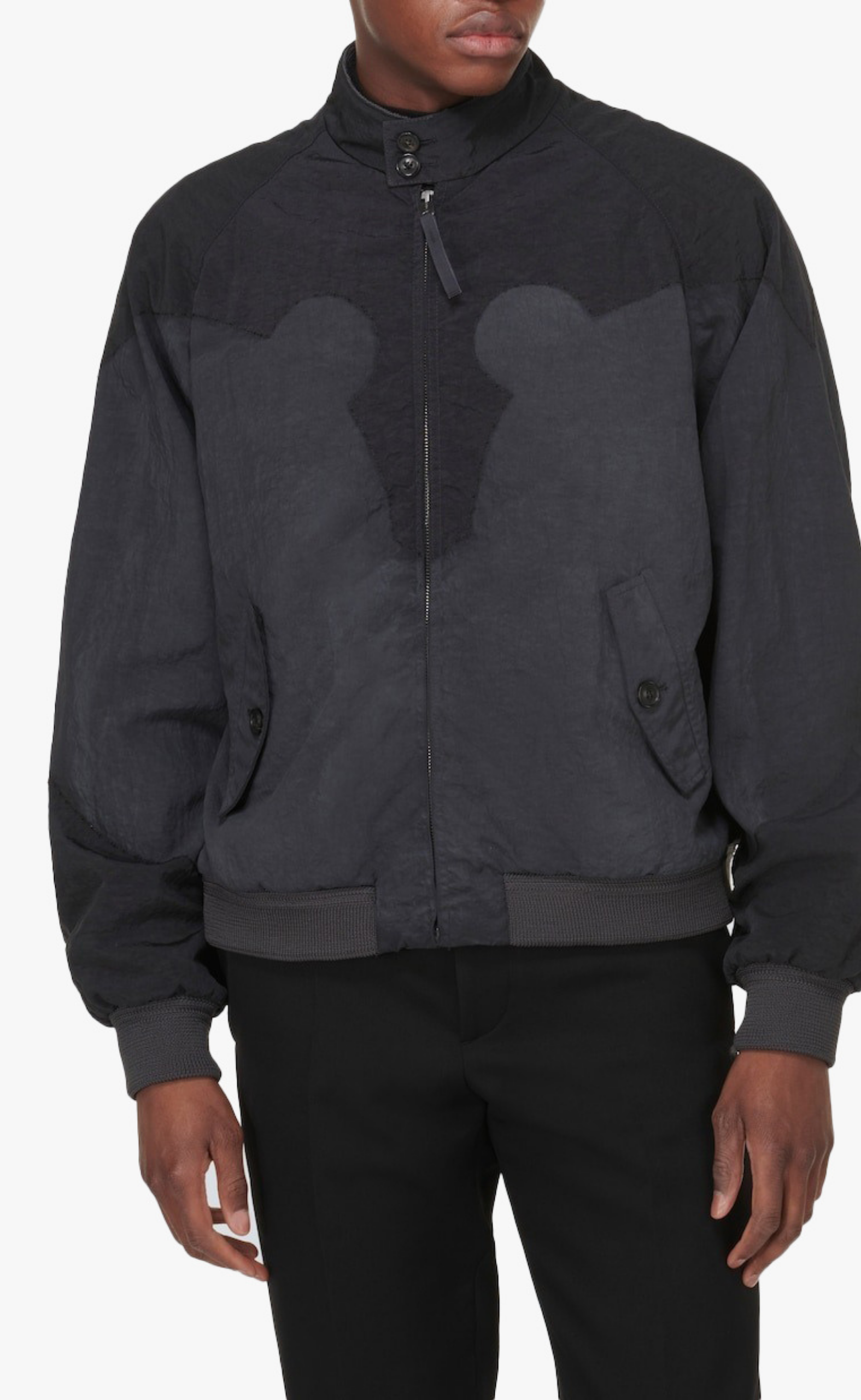 YOKE CANVAS CHARCOAL JACKET