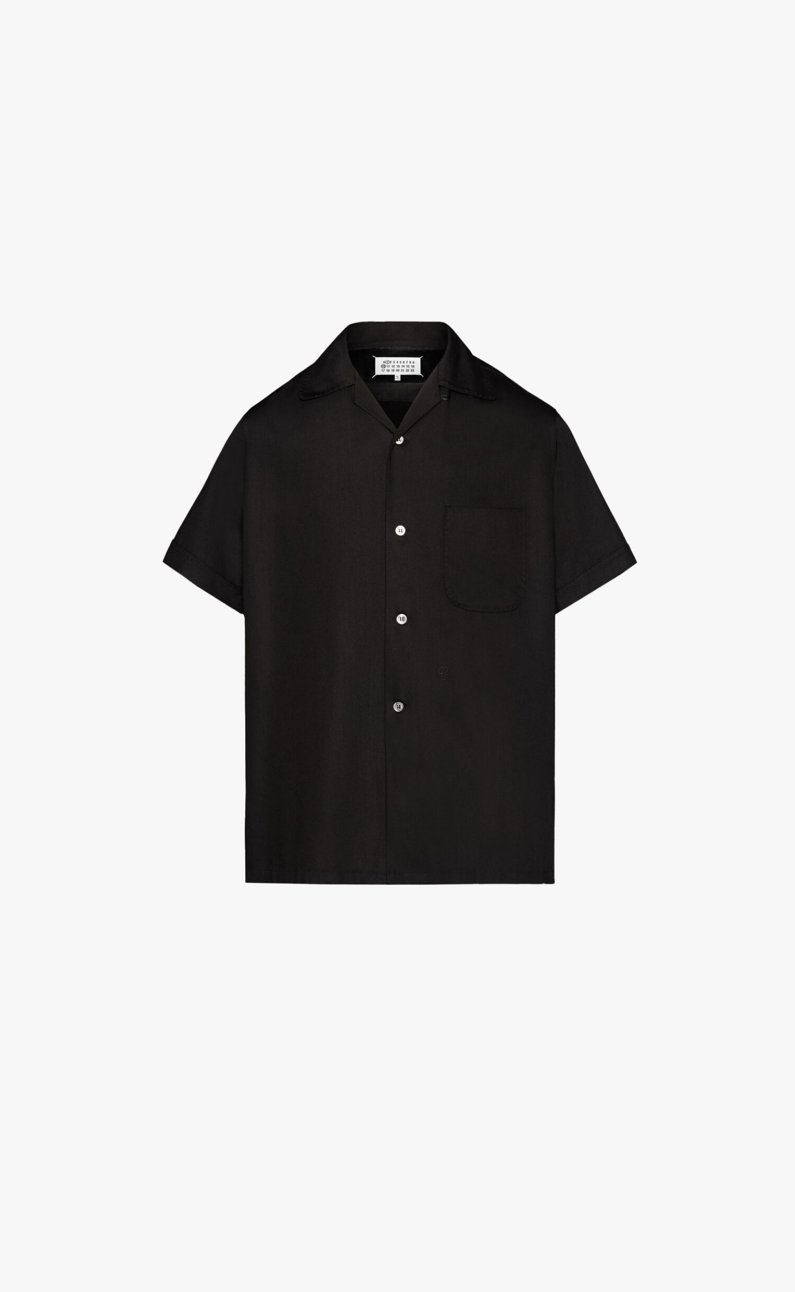 C SHORT SLEEVE BLACK SHIRT