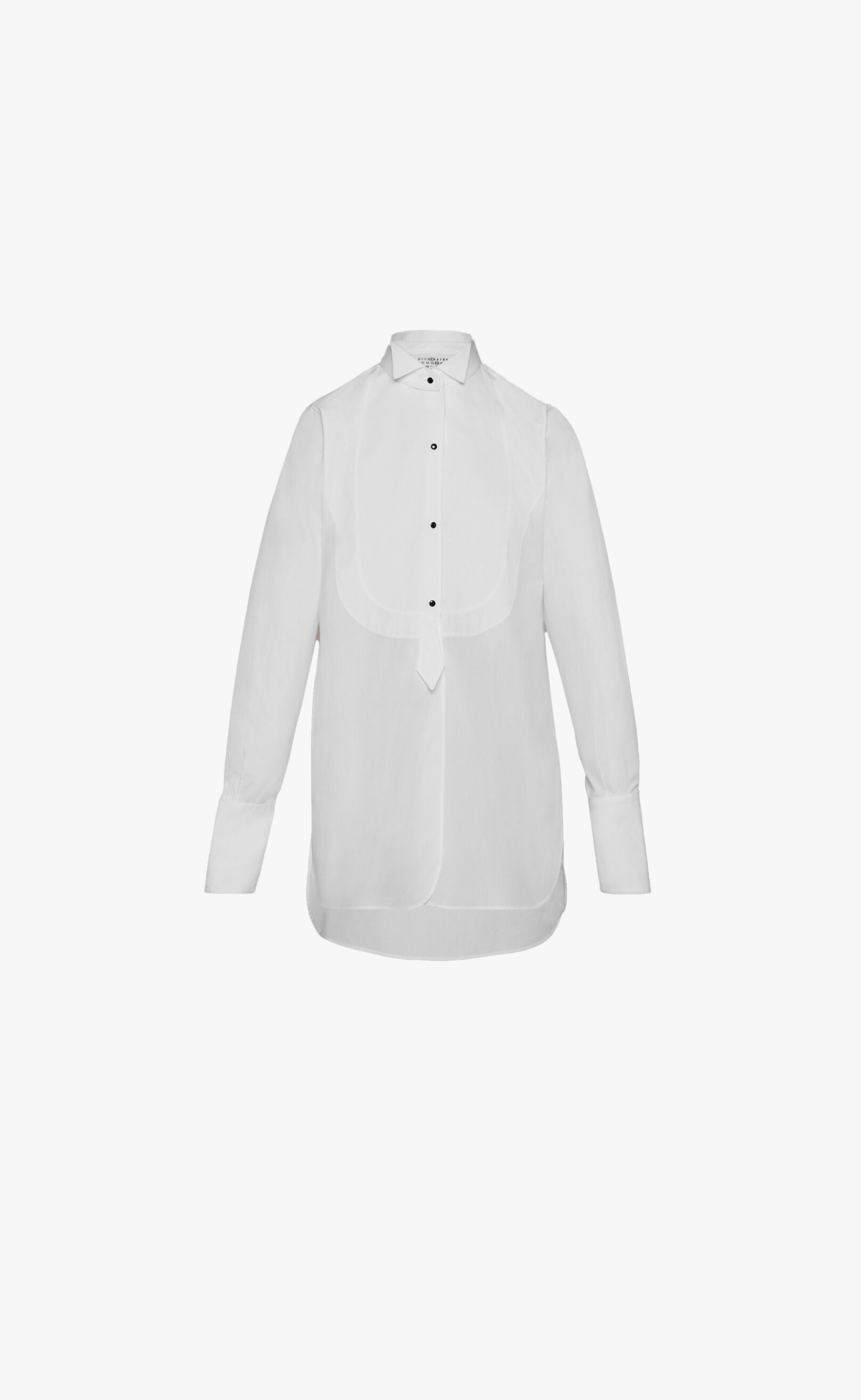 POINT COLLAR WHITE SHIRT