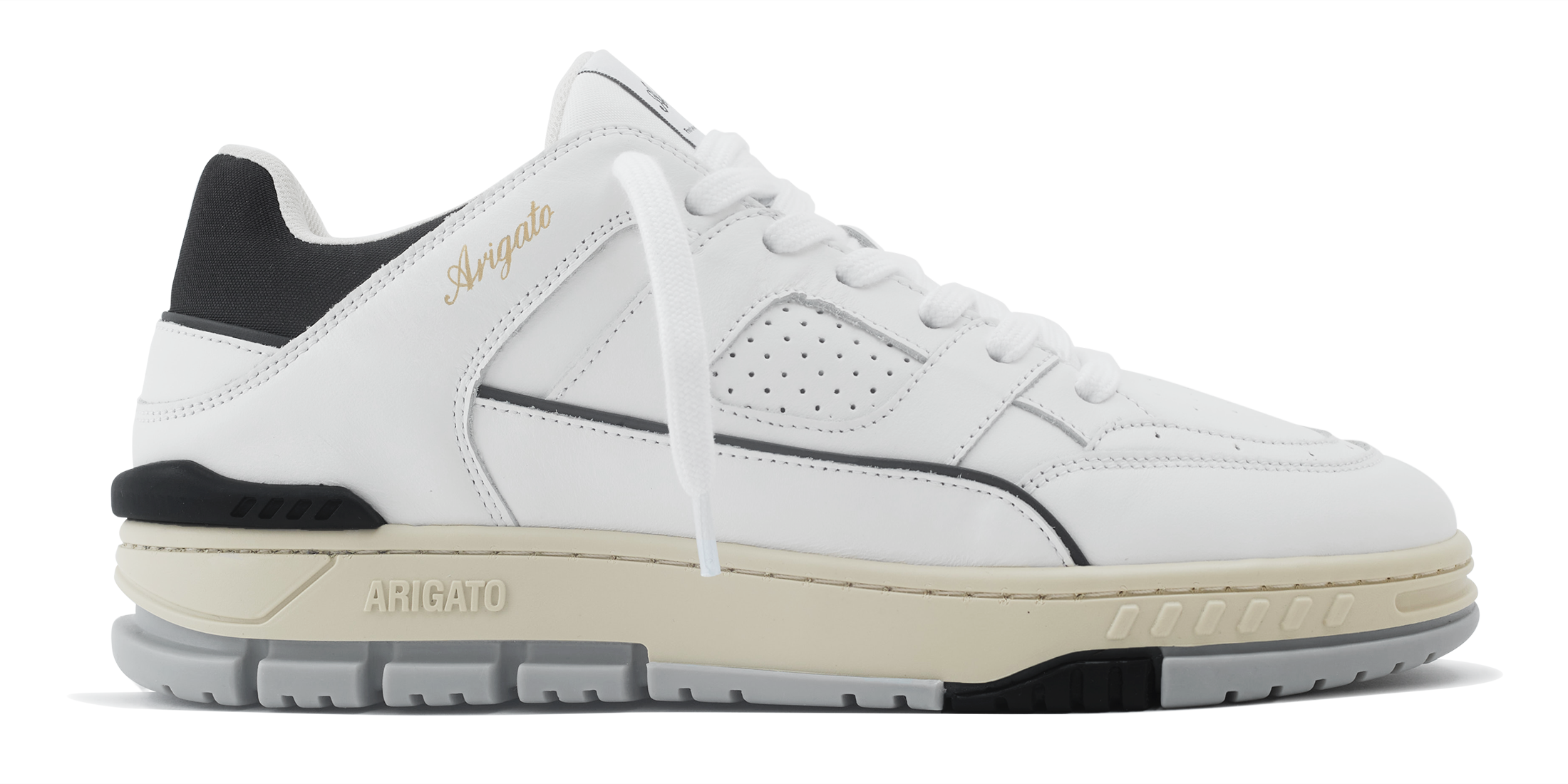 WHITE BLACK AREA LO SNEAKER