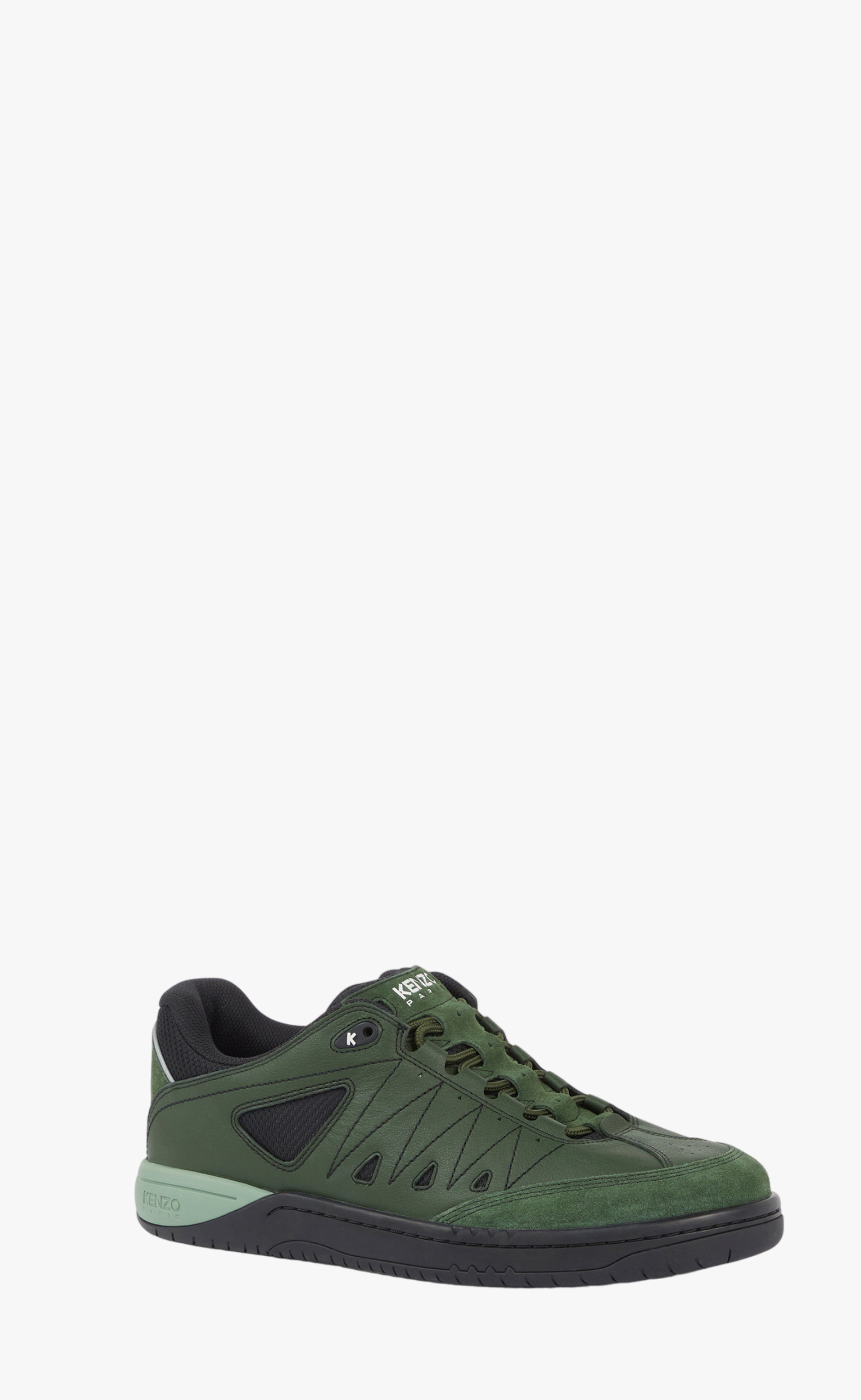 KENZO PXT LOW TOP DARK KHAKI SNEAKER