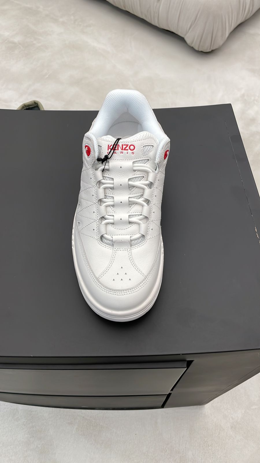 KENZO PXT LOW TOP WHITE SNEAKER