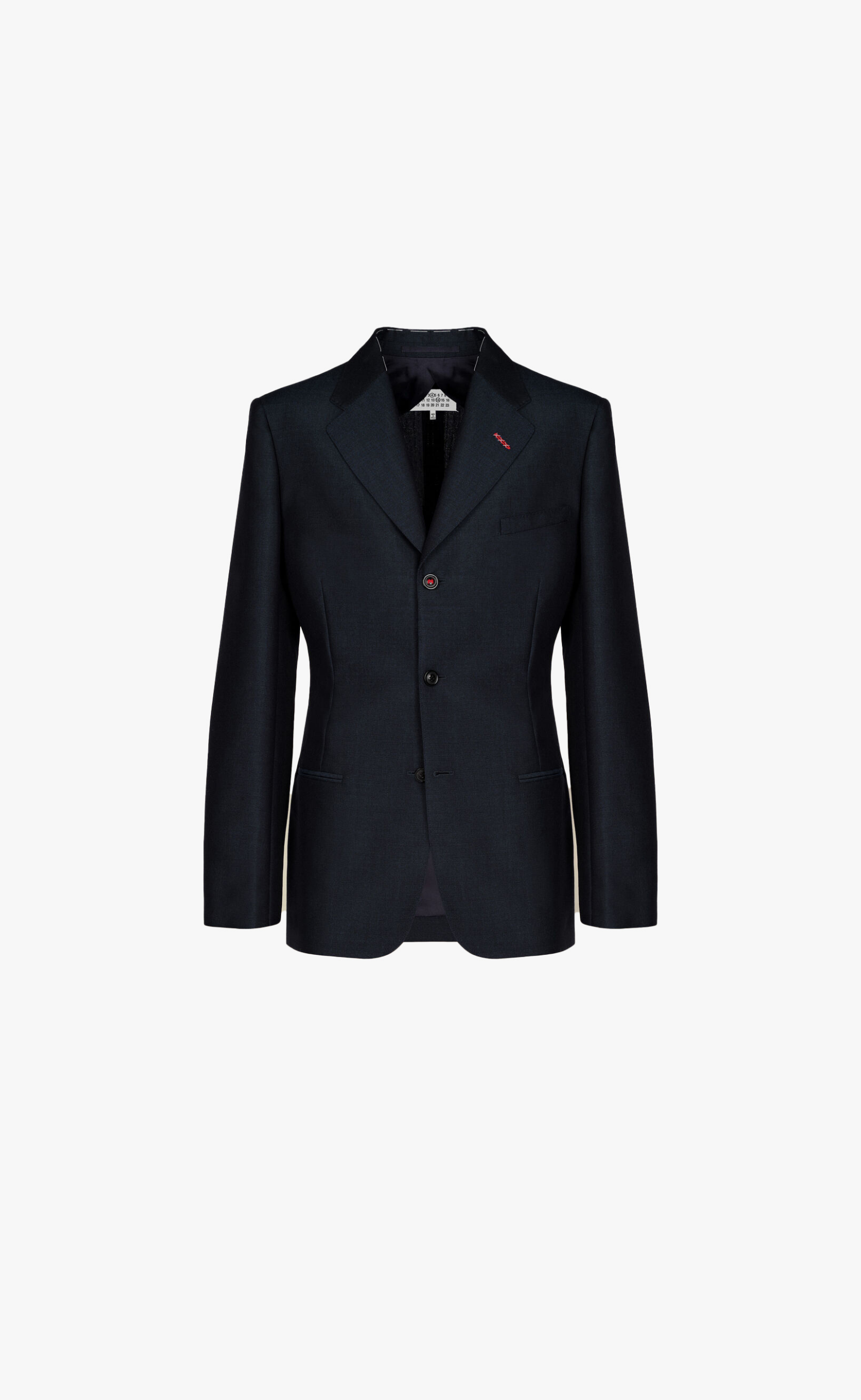 WOOL TWILL NAVY BLAZER