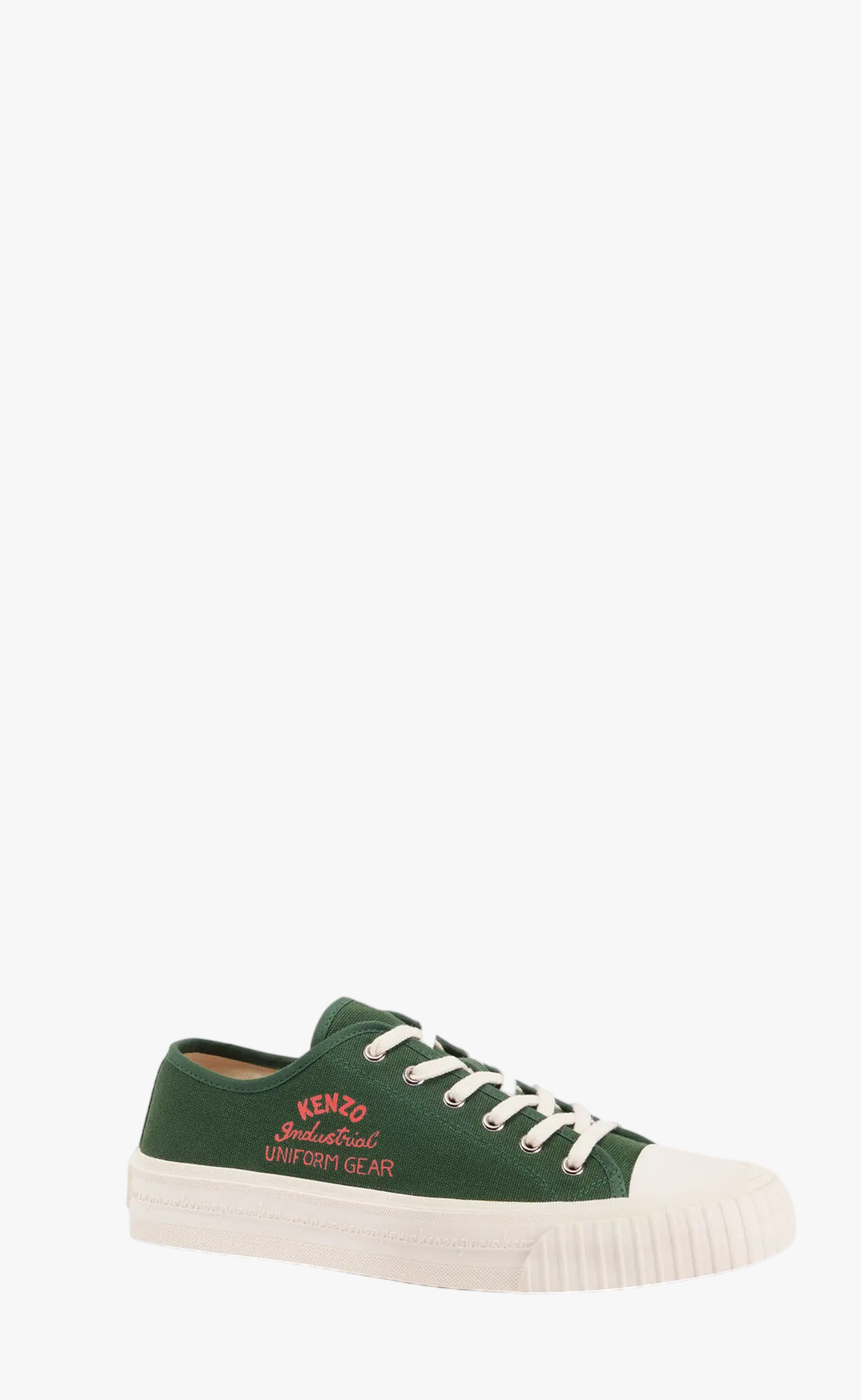 KENZO FOXY LOW TOP DARK KHAKI SNEAKER
