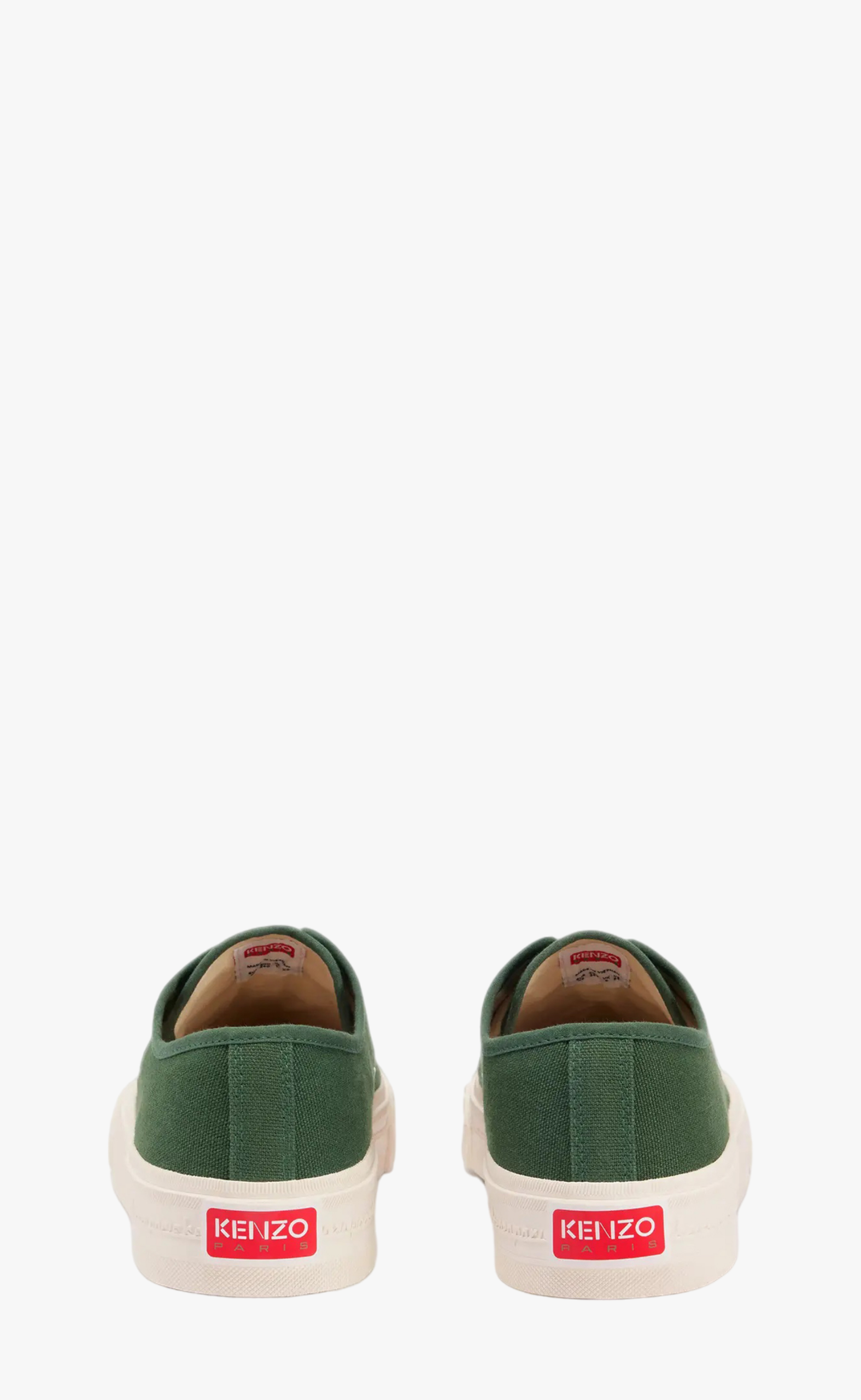 KENZO FOXY LOW TOP DARK KHAKI SNEAKER