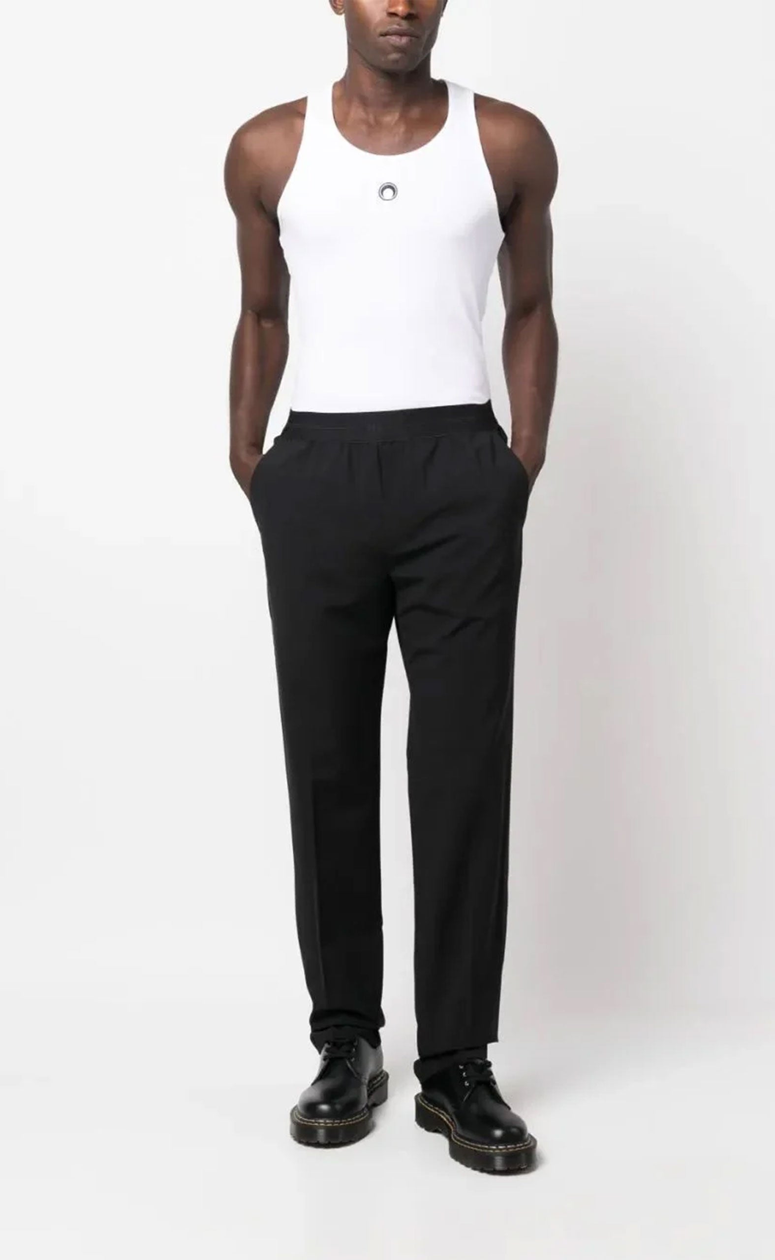 BLACK PANTALONE PANTS