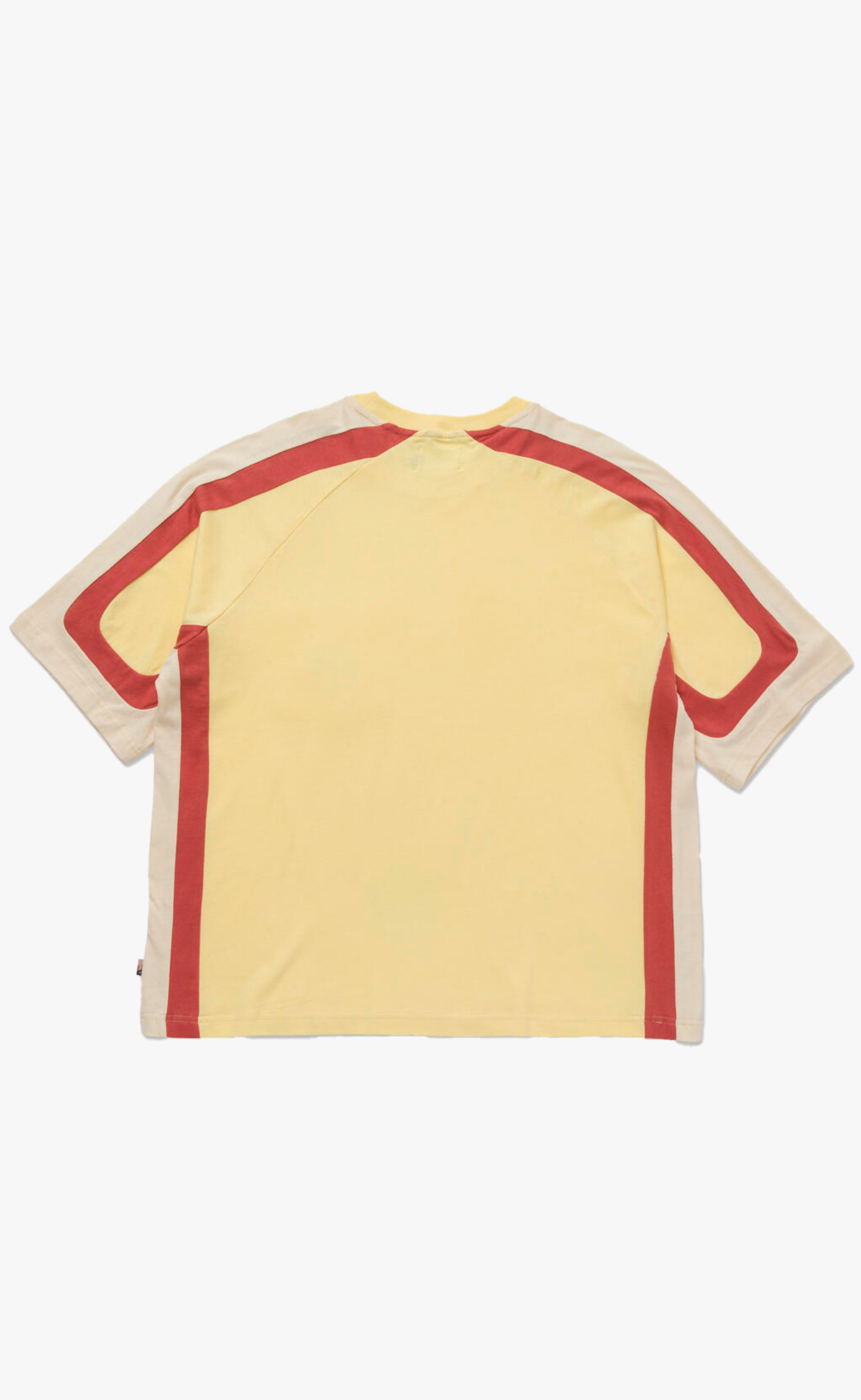 SS PANEL POCKET YELLOW T-SHIRT