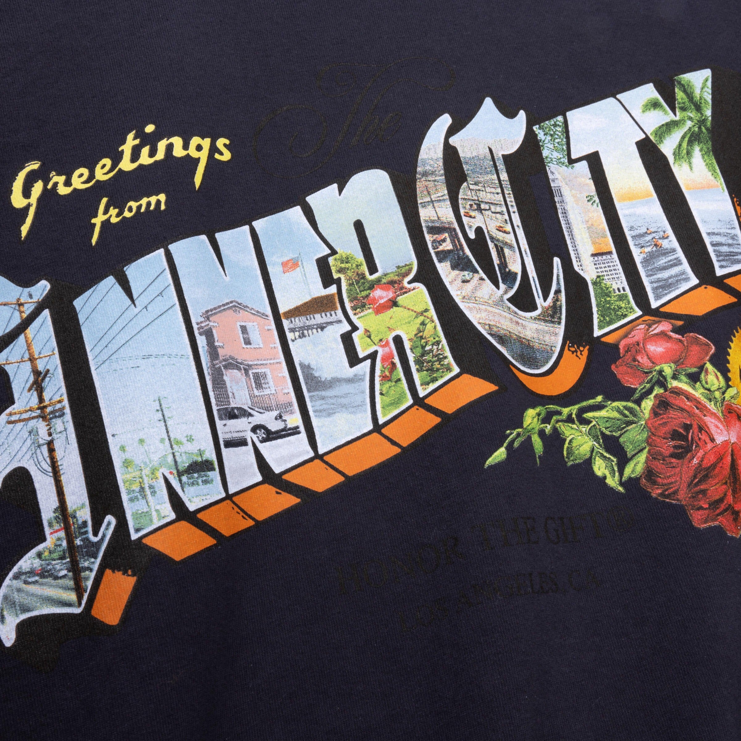 BLACK D-HOLIDAY GREETINGS 2.0 SS T-SHIRT