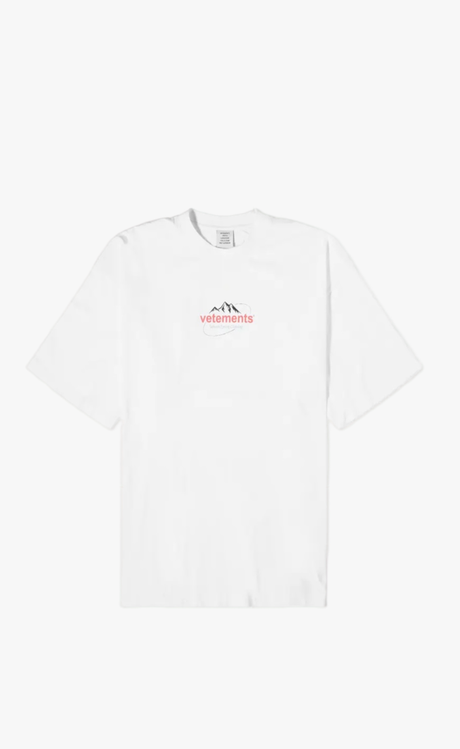 SPRING WATER LOGO WHITE T-SHIRT