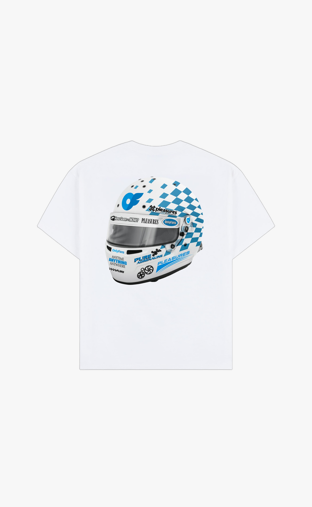 HELMET WHITE T-SHIRT