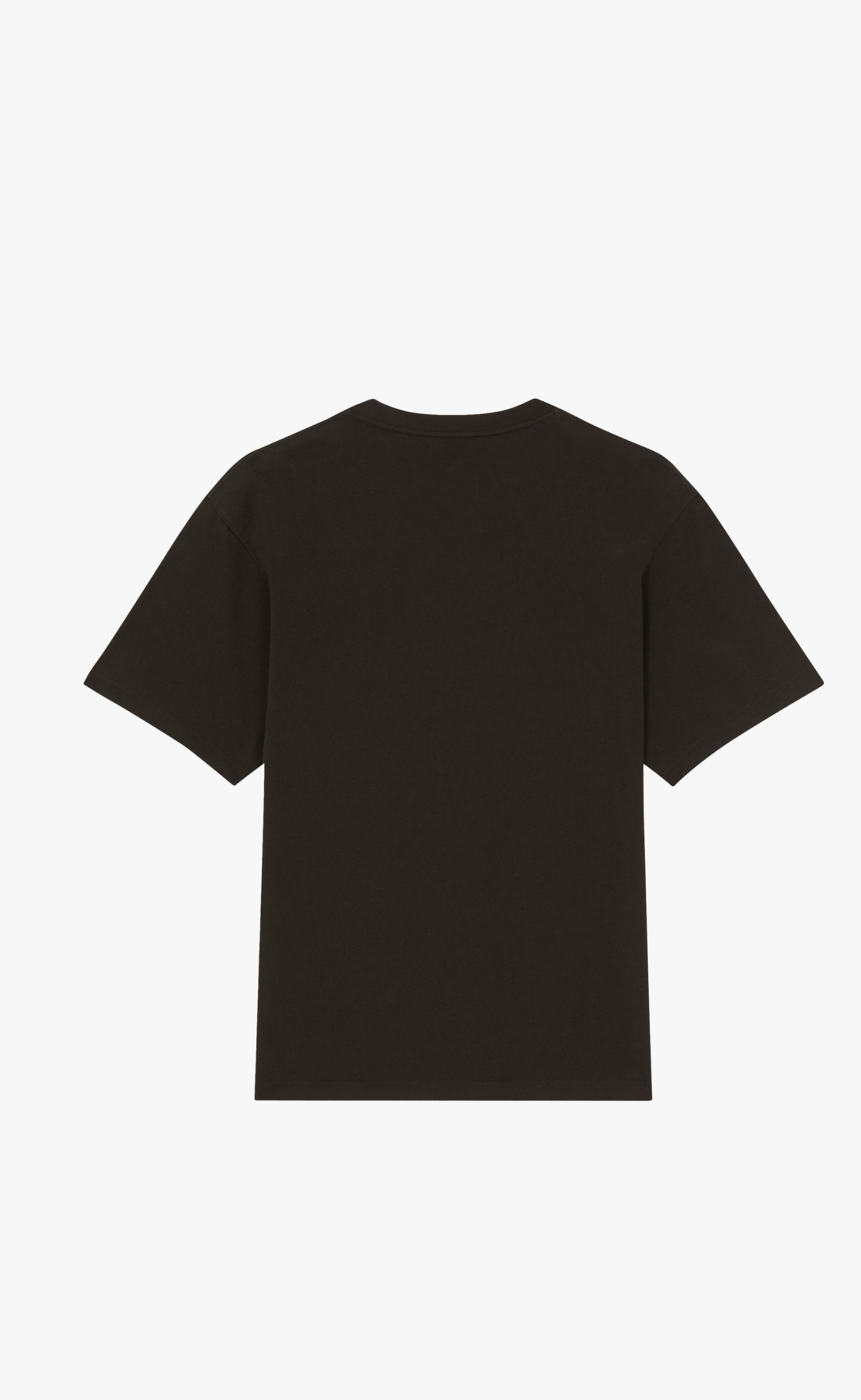 DRAWN VARSITY OVERSIZE BLACK T-SHIRT