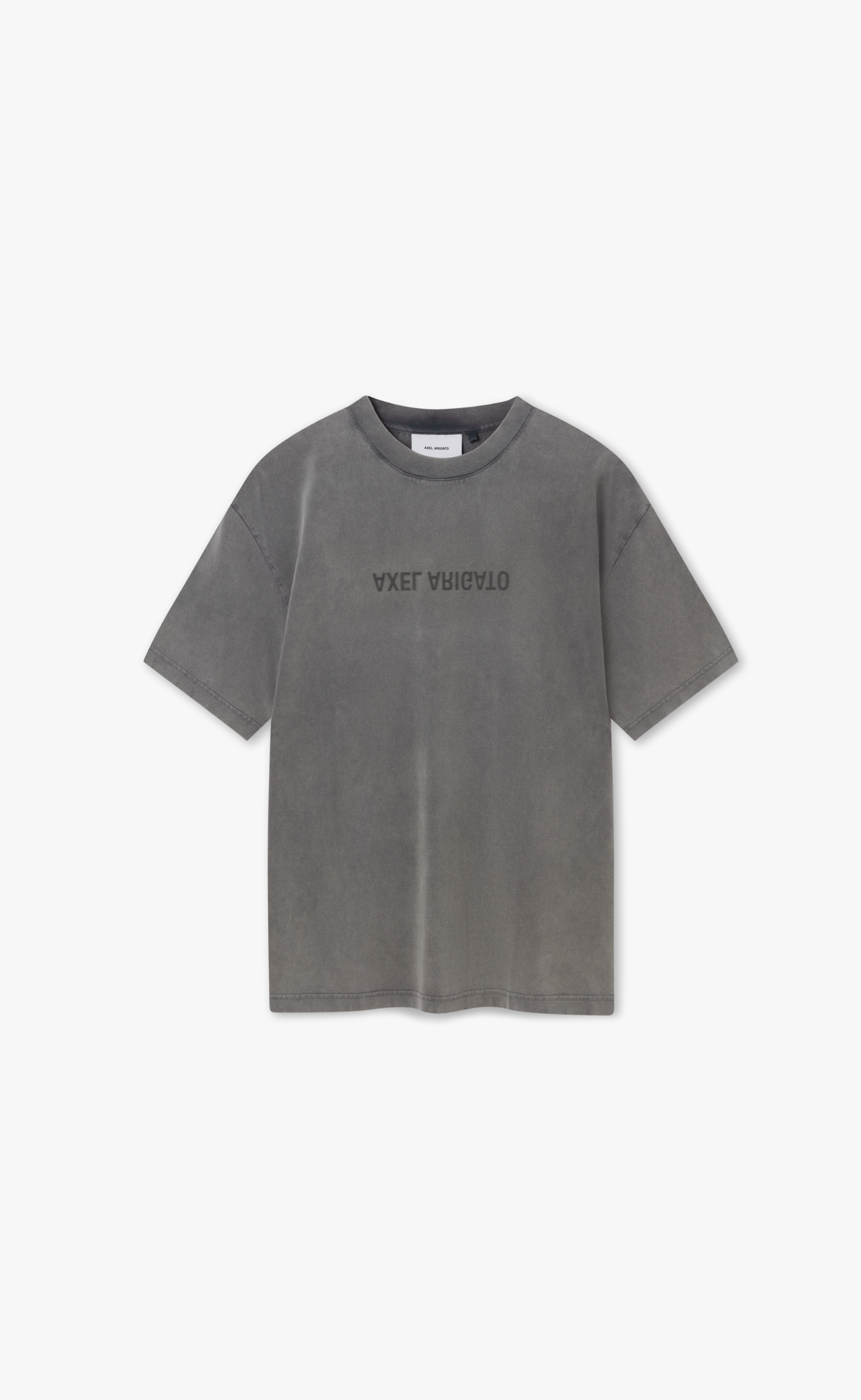 DISTORT WASHED STEEL GREY T-SHIRT