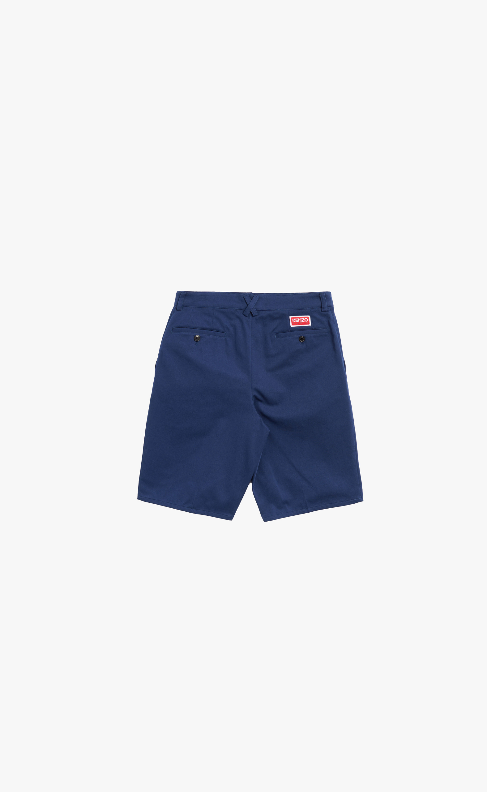 KENZO PARIS CHINO MIDNIGHT BLUE SHORTS