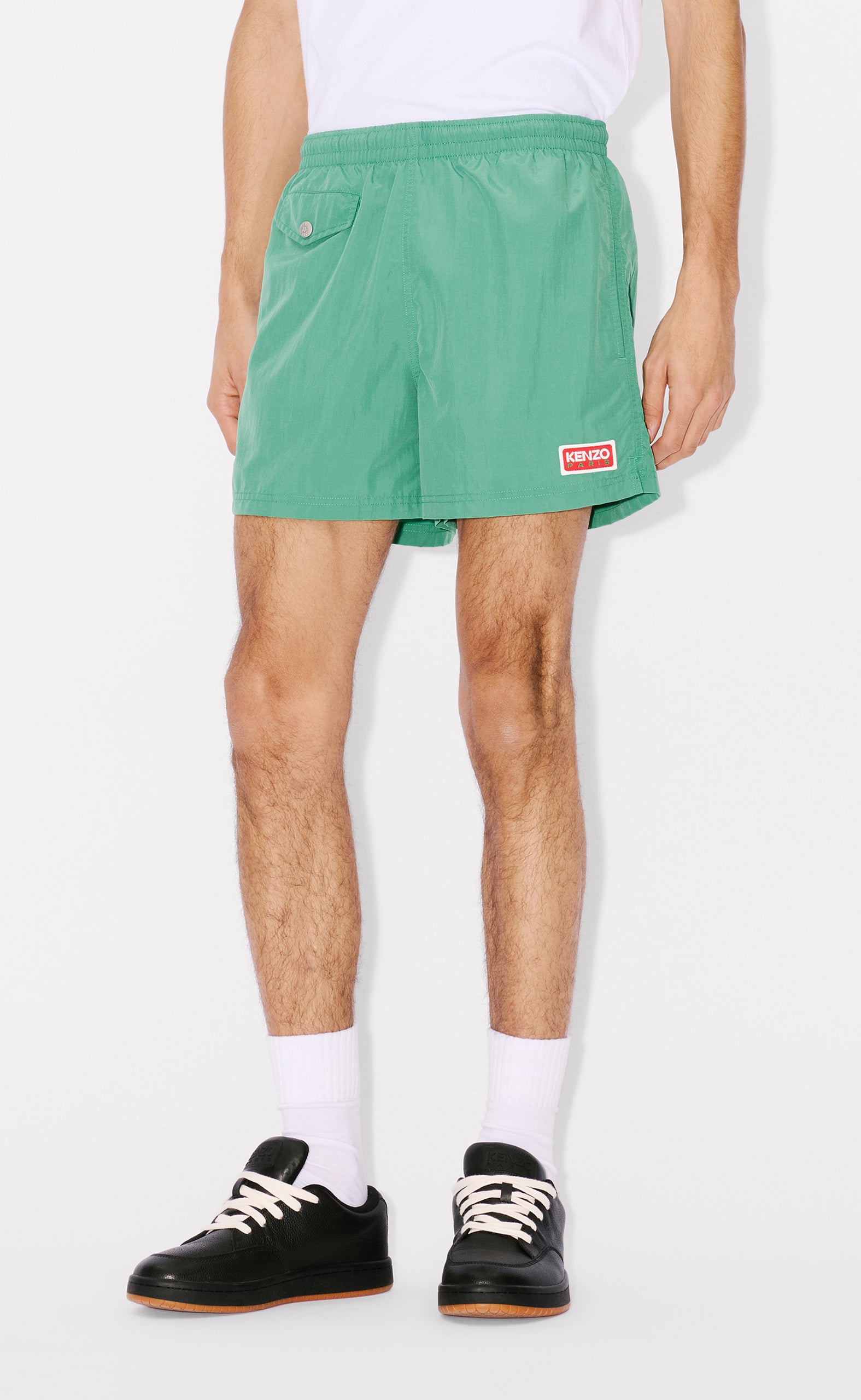 CLASSIC SWIM GREEN SHORTS