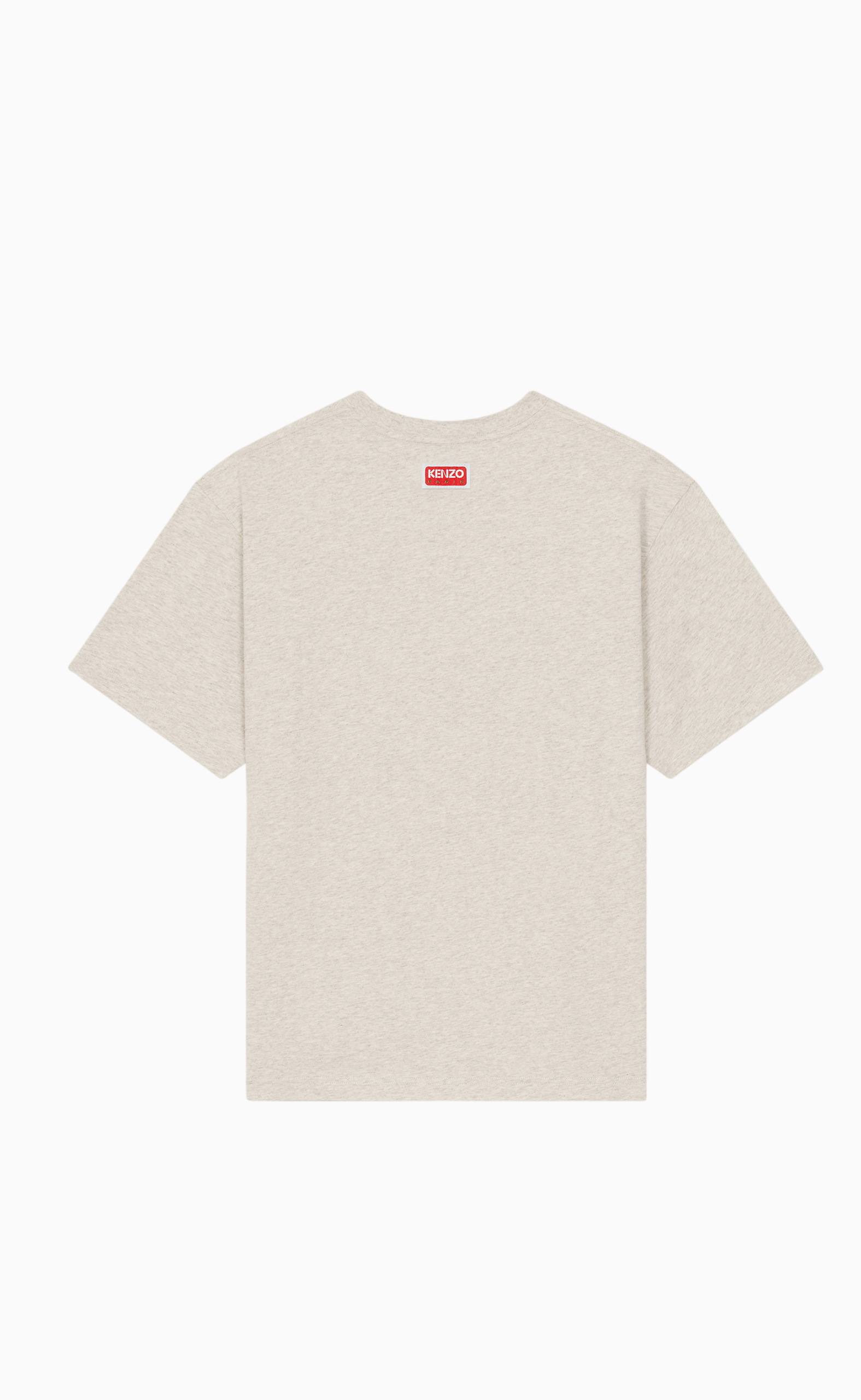 LUCKY TIGER OVERSIZE PALE GREY T-SHIRT