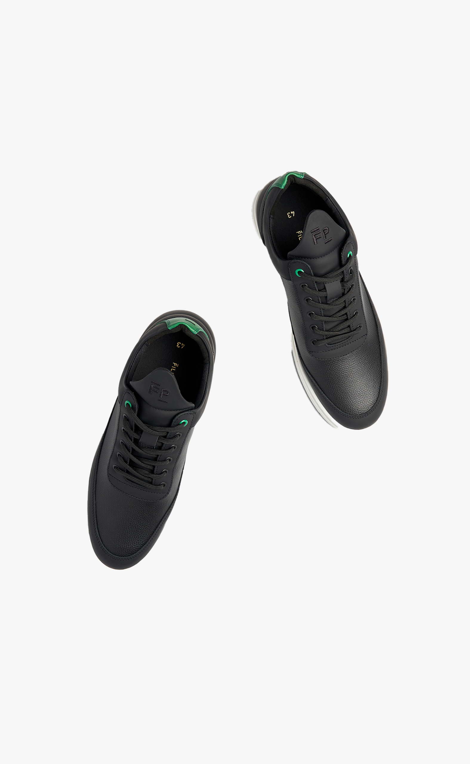 LOW TOP TECH CRUMBS GREEN SNEAKERS