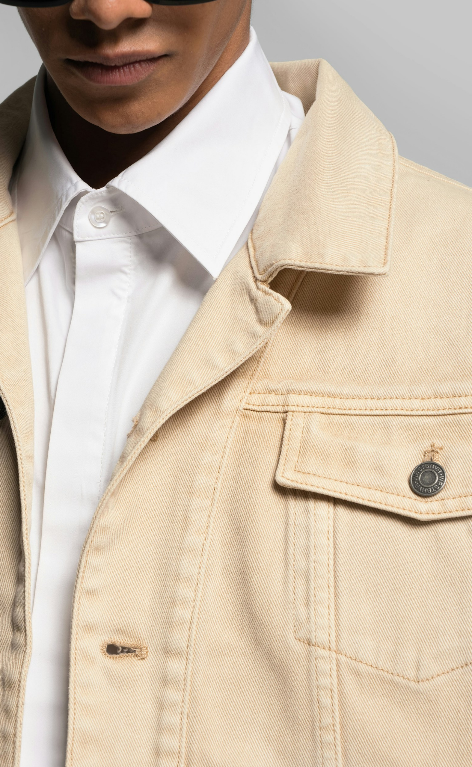 FRANK V2 DENIM CAMEL JACKET