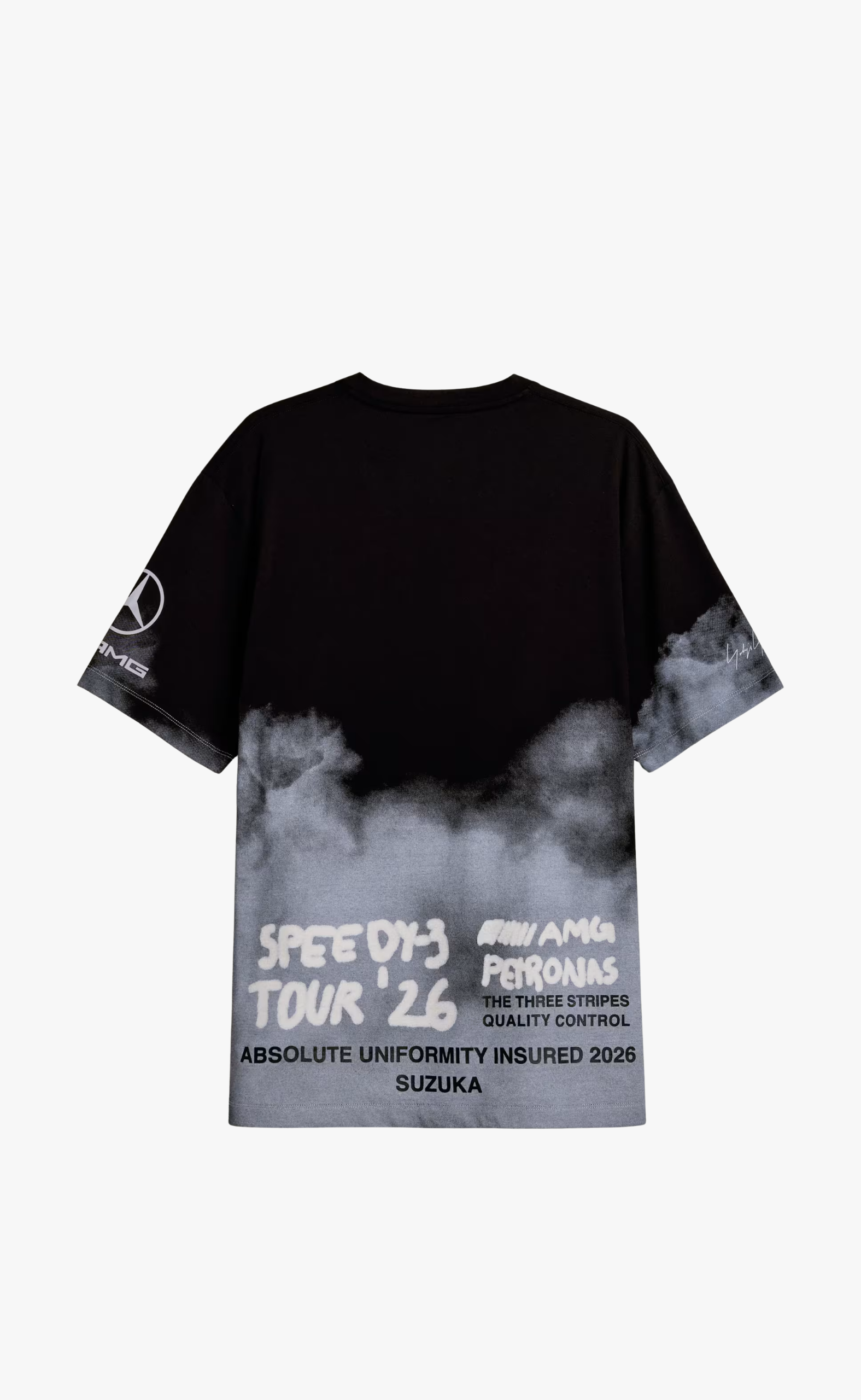 F1 MERCEDES TOUR BLACK T-SHIRT