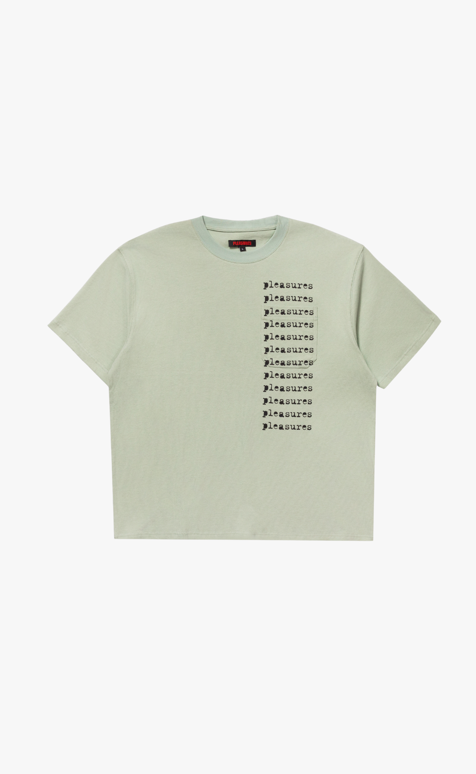 SLIP POCKET SAGE T-SHIRT