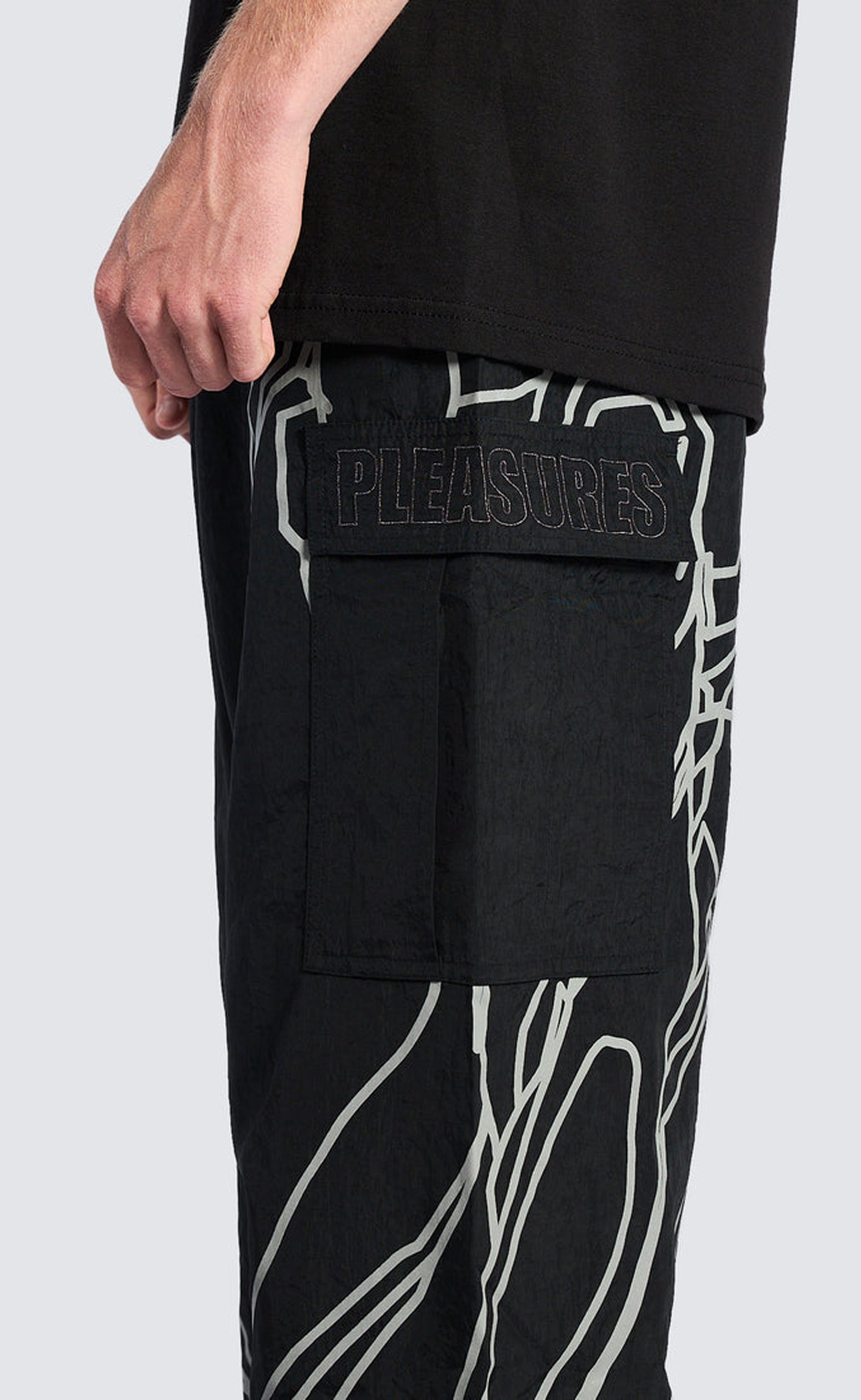 EVA-1 CARGO BLACK PANTS
