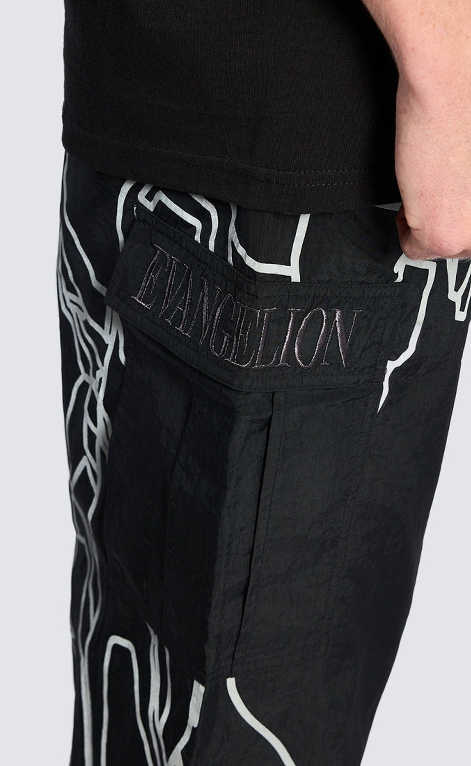 EVA-1 CARGO BLACK PANTS