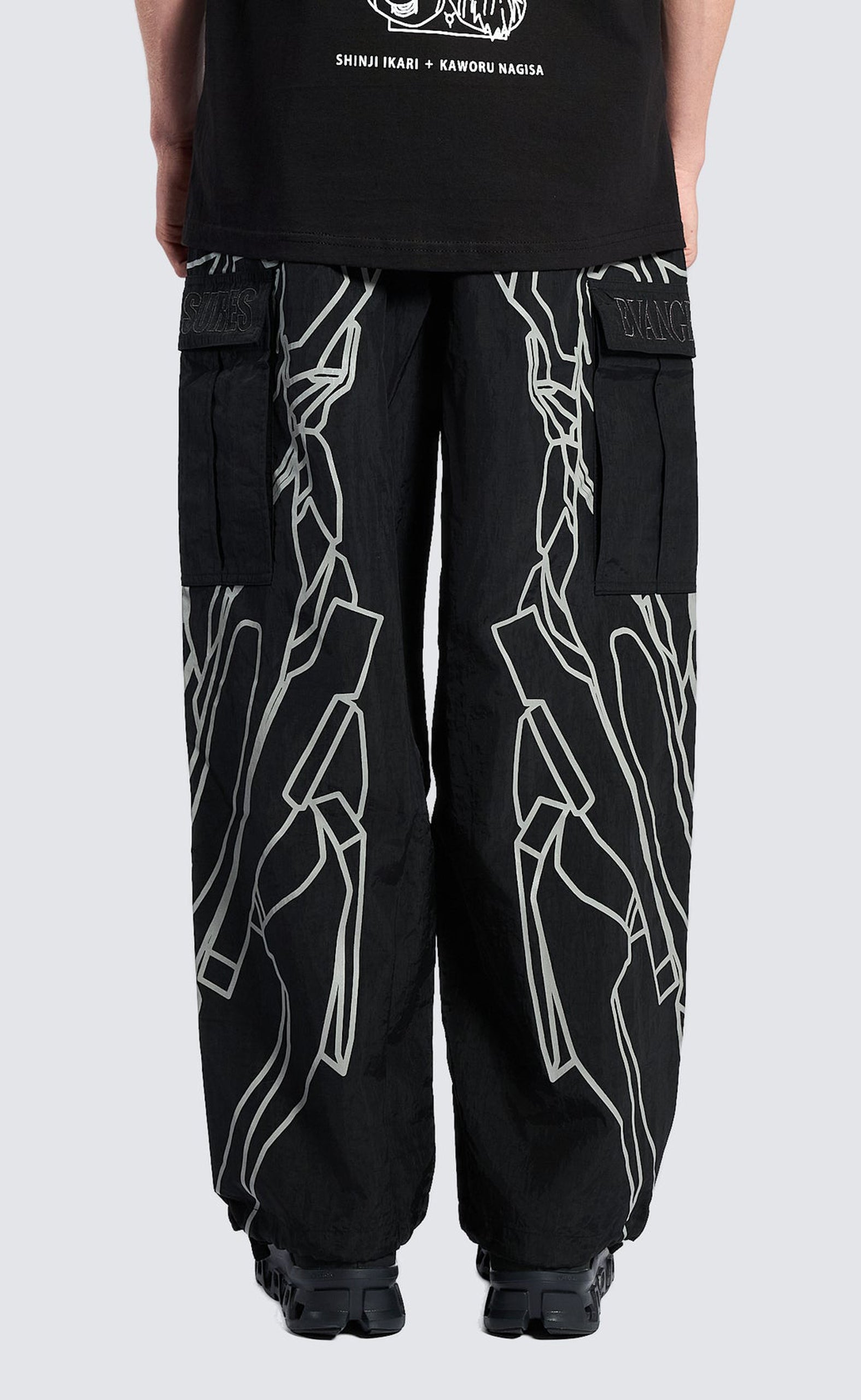 EVA-1 CARGO BLACK PANTS