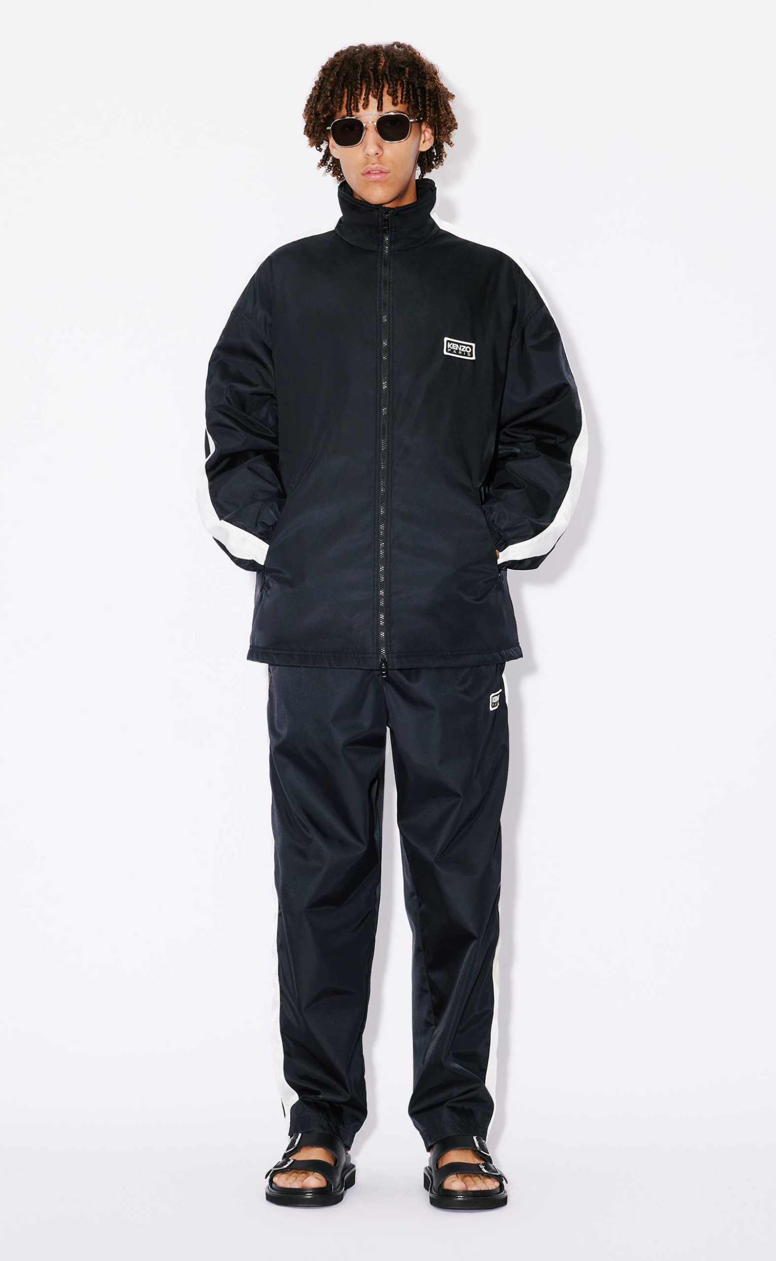 BICOLOR KP TRACKSUIT BLACK PANTS